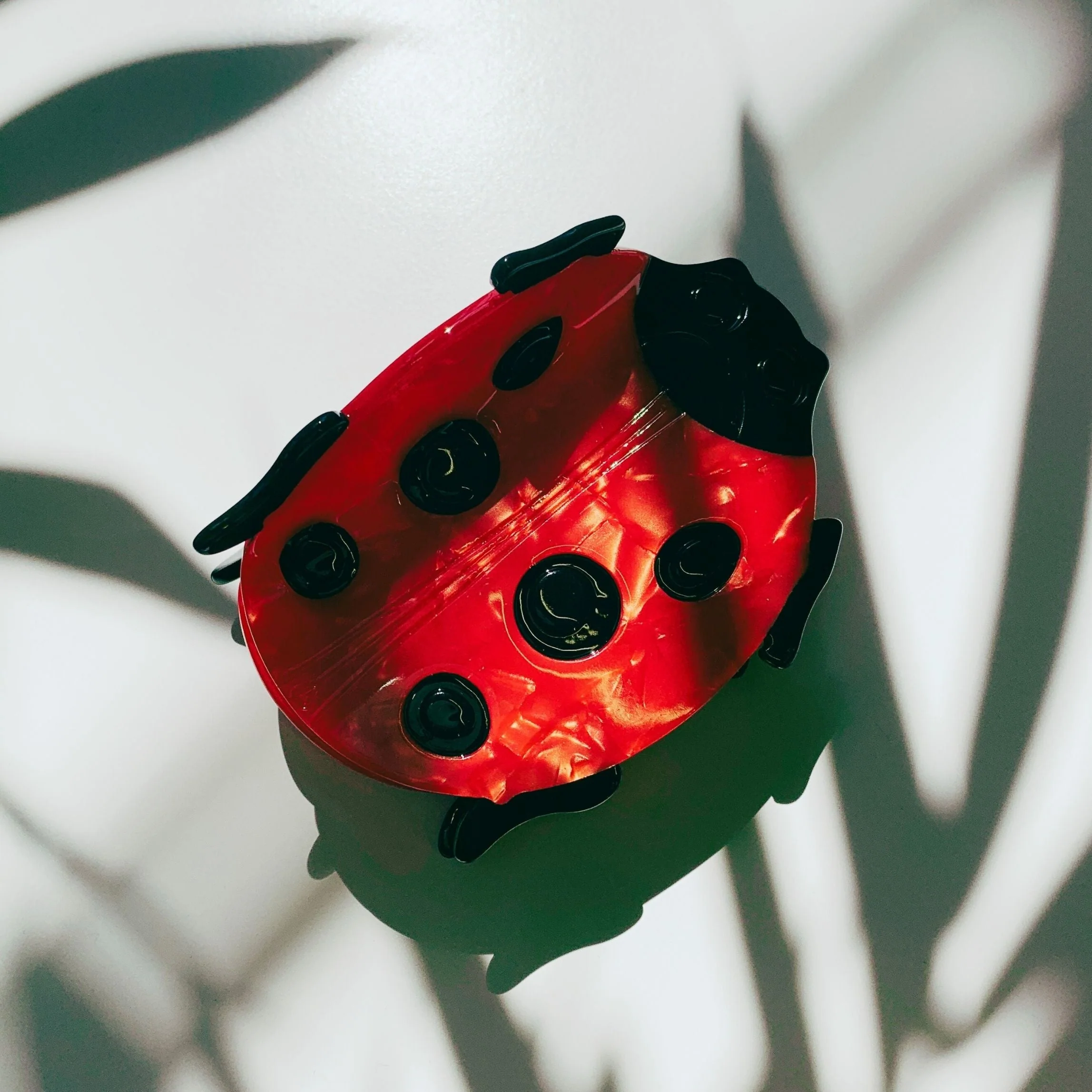 Velvet Claws Ladybug Hair Claw - Image 5
