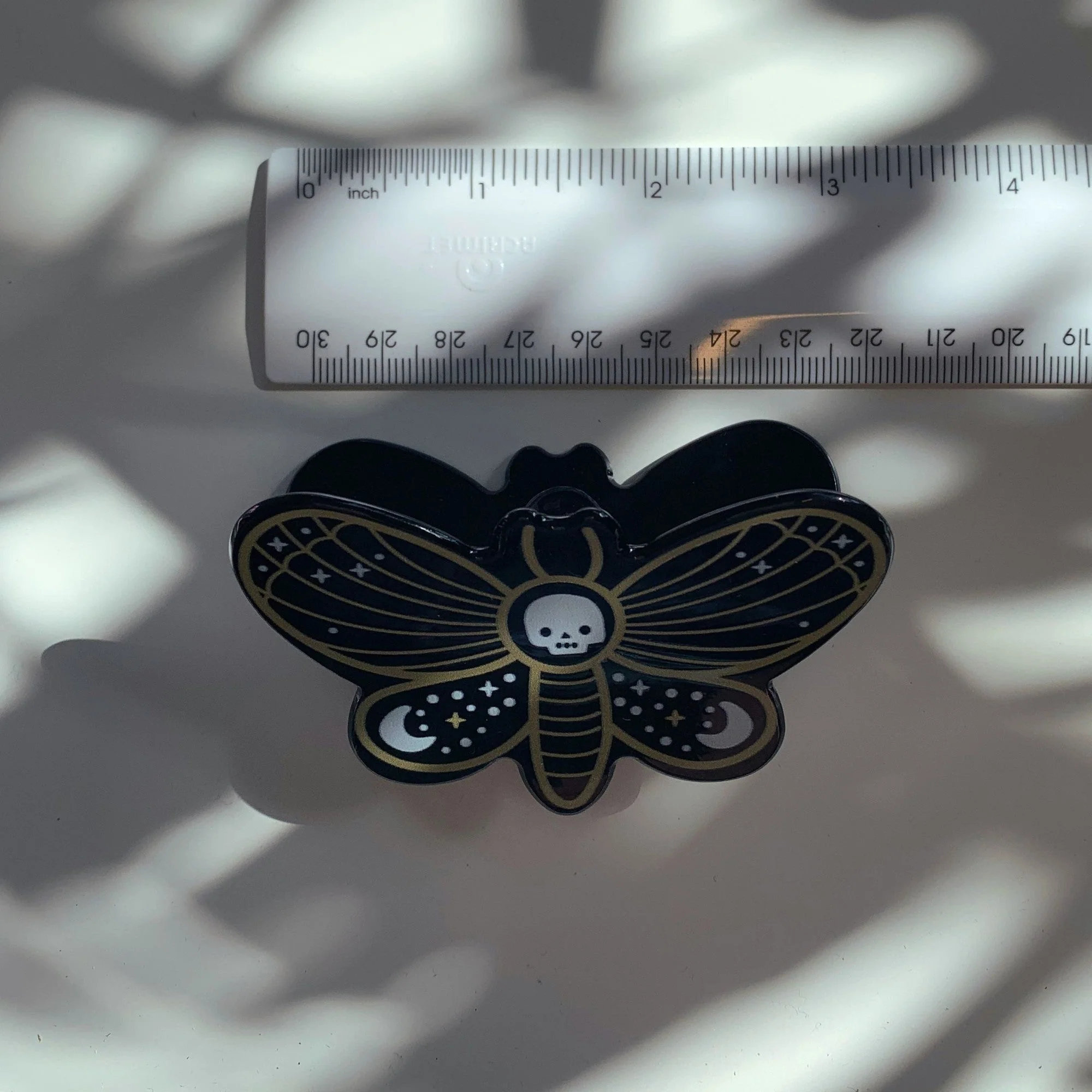 Velvet Claws Luna Moth Mini Hair Claw - Image 7
