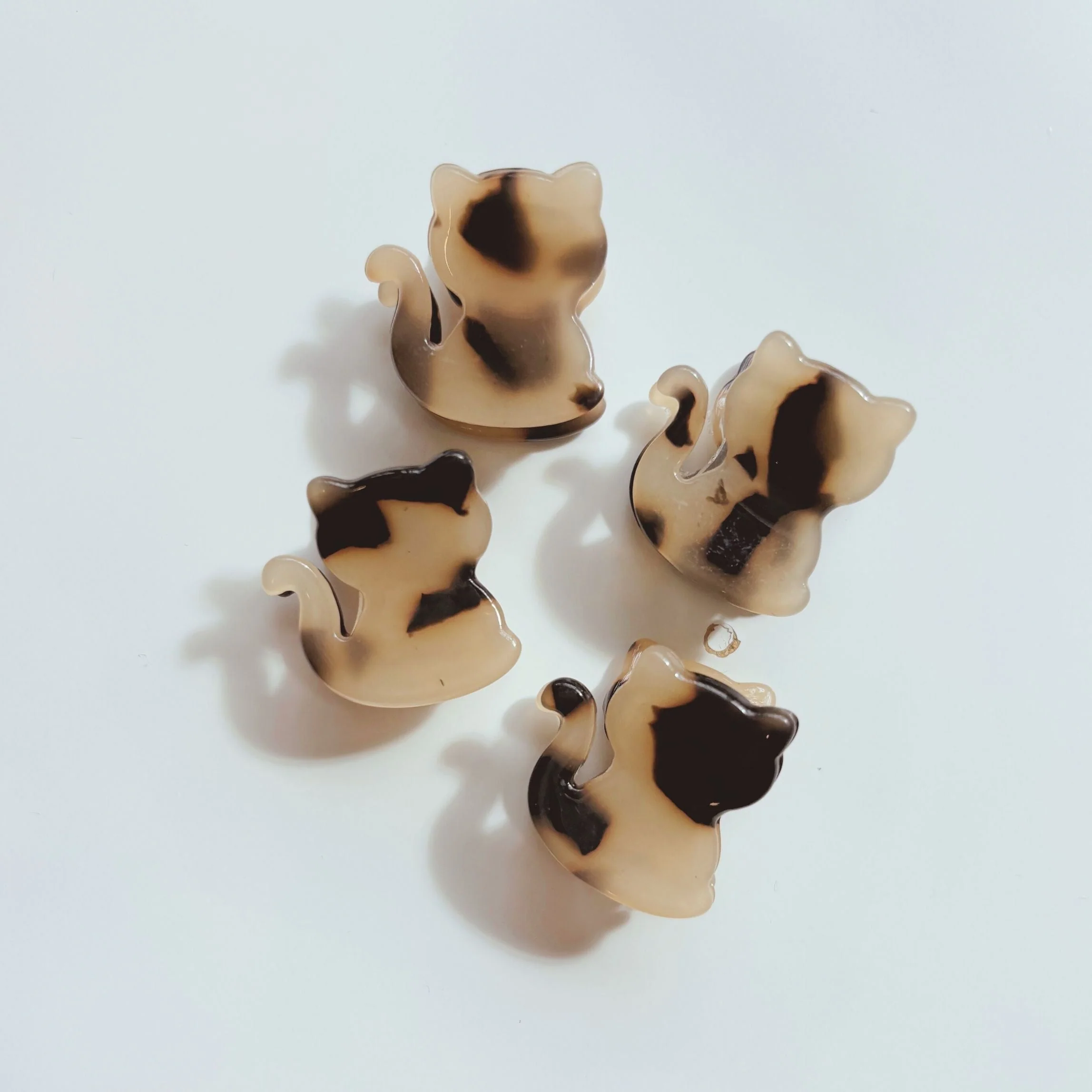 Velvet Claws Mini Kitty Claw Set of 4 Hair Claws | Hair Claw Clip - Image 6