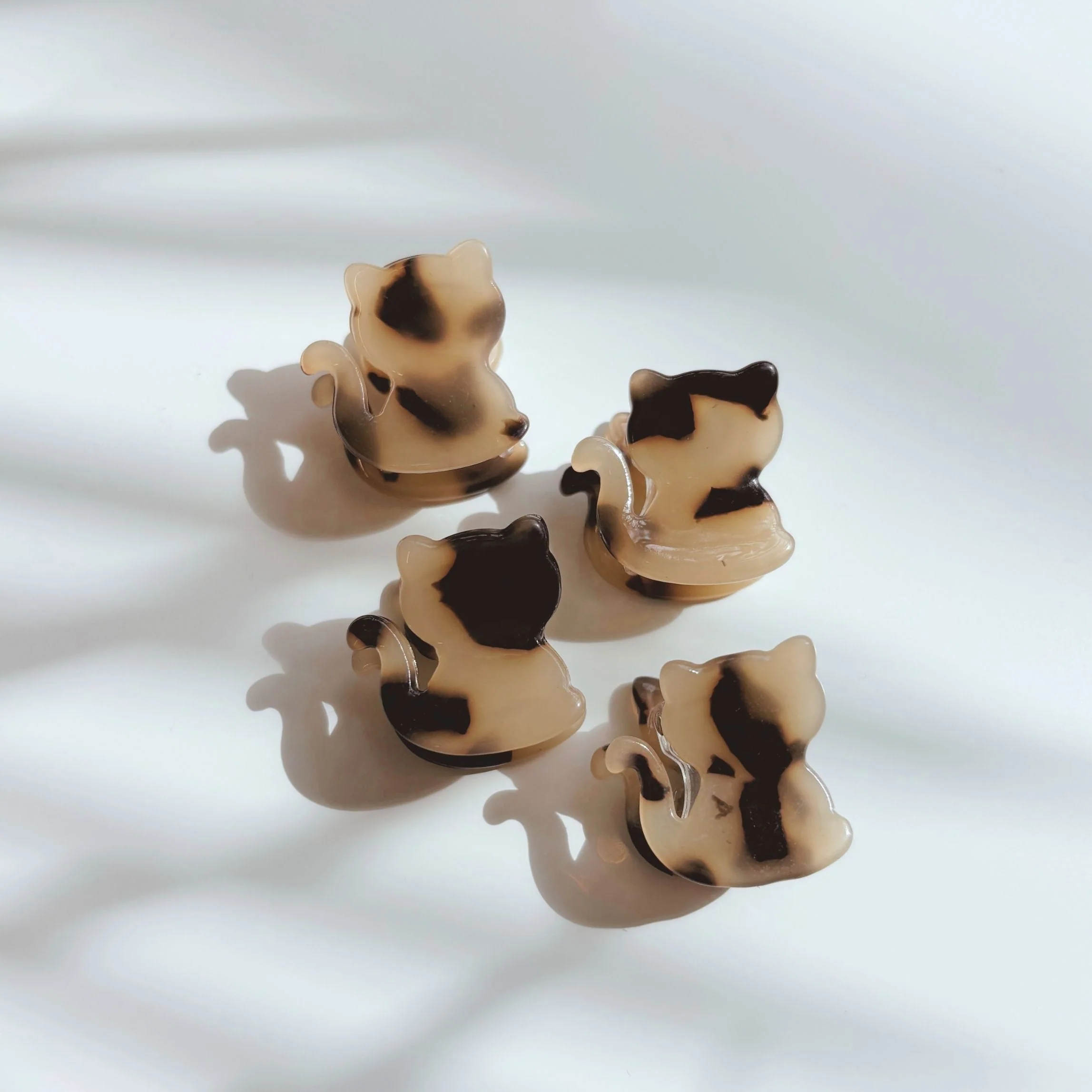 Velvet Claws Mini Kitty Claw Set of 4 Hair Claws | Hair Claw Clip - Image 8