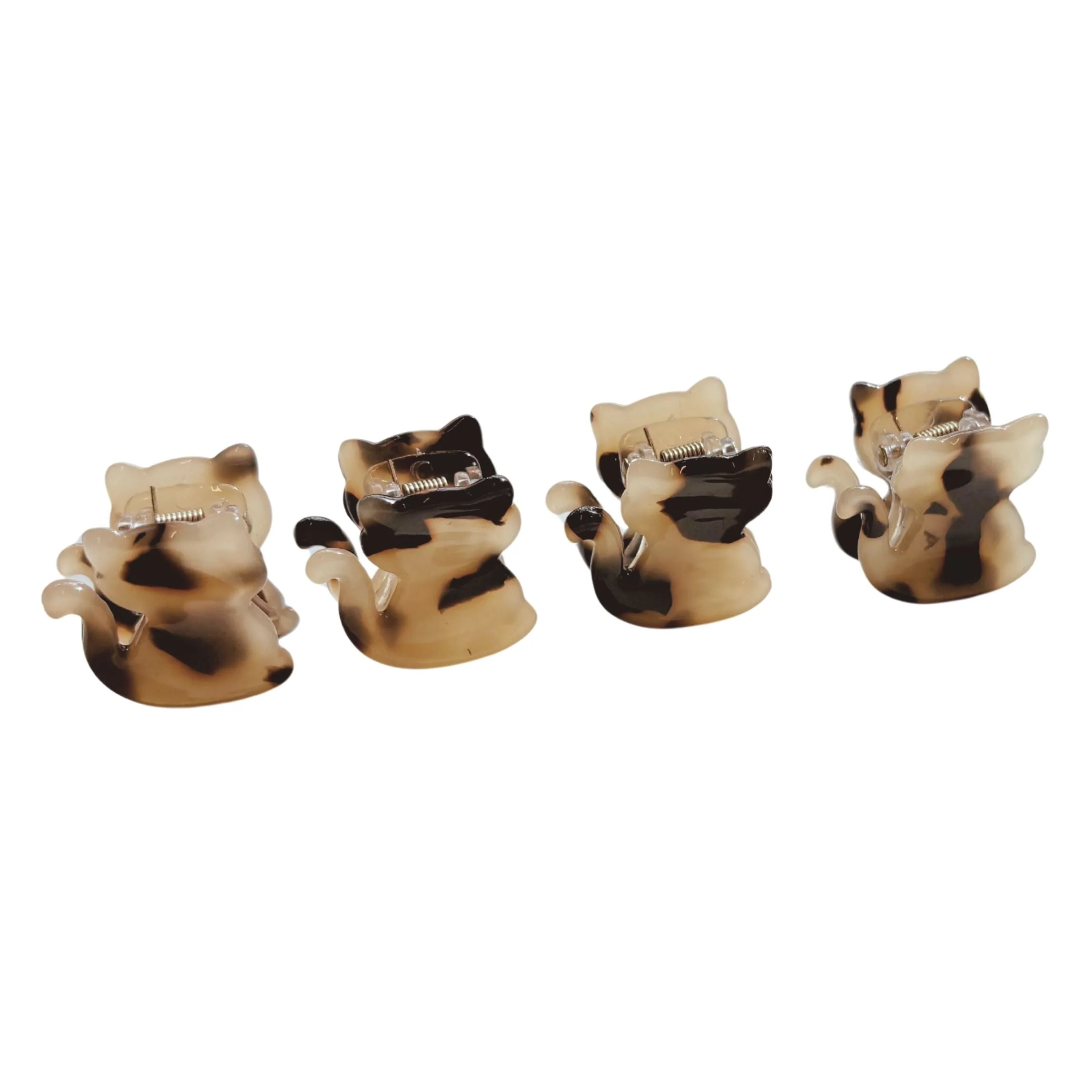 Velvet Claws Mini Kitty Claw Set of 4 Hair Claws | Hair Claw Clip - Image 9