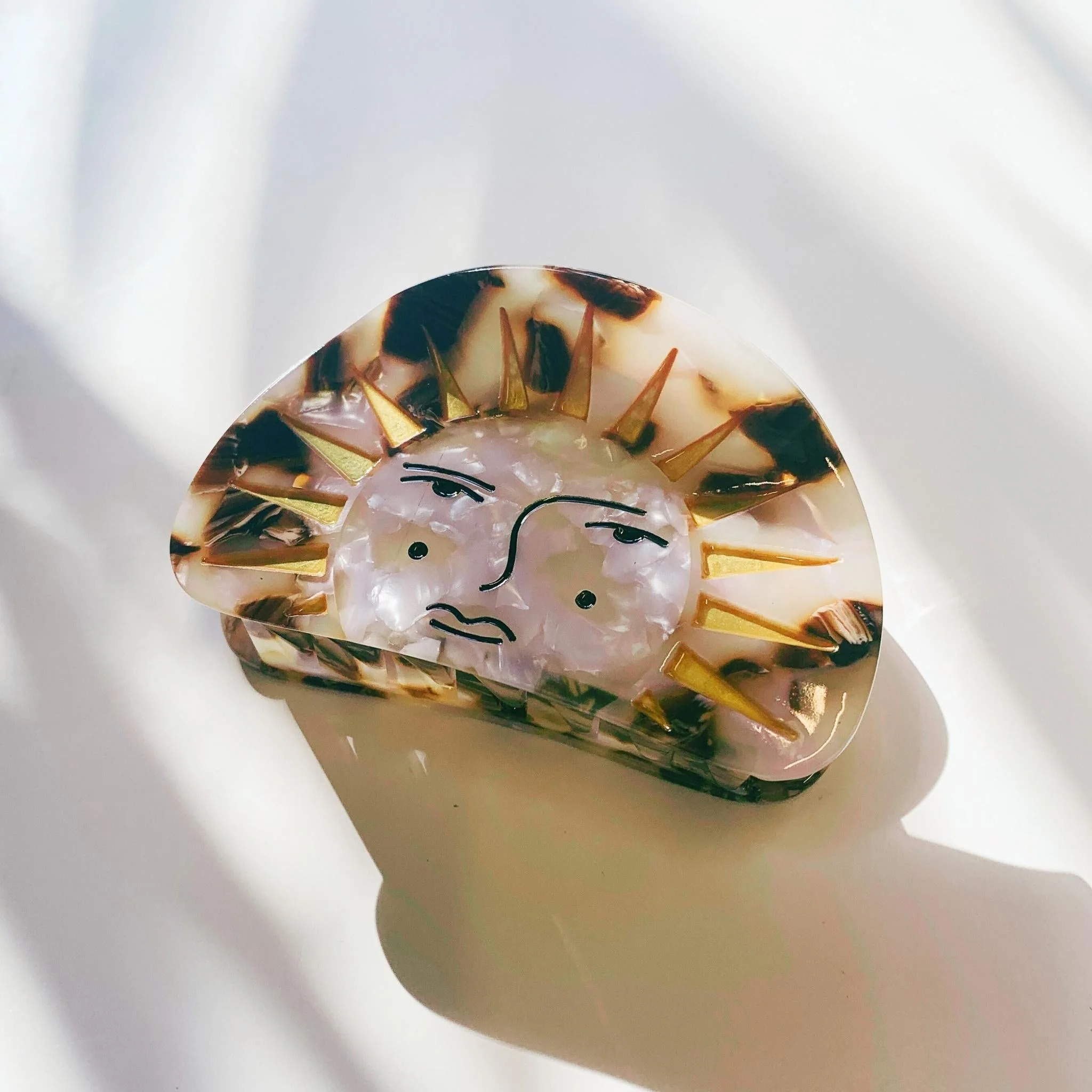 Velvet Claws Mr. Golden Sun Hair Clip - Image 2