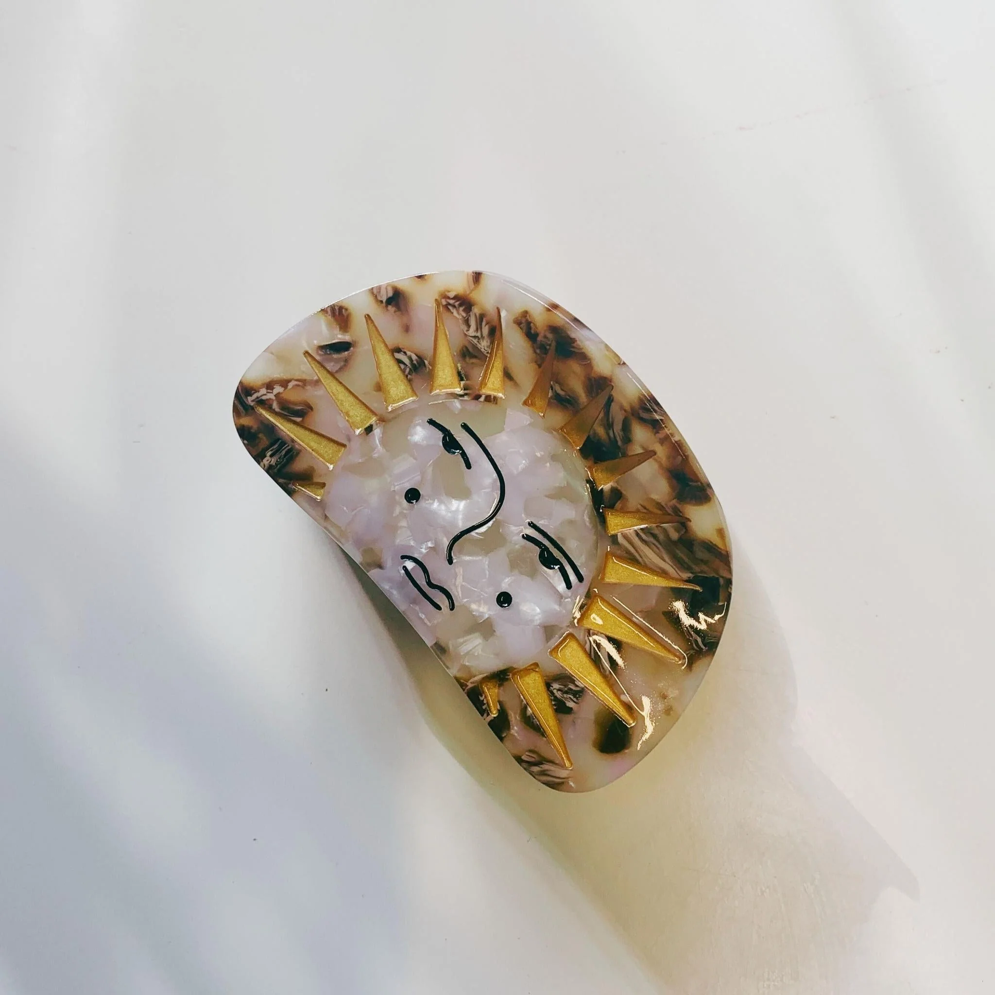 Velvet Claws Mr. Golden Sun Hair Clip - Image 4