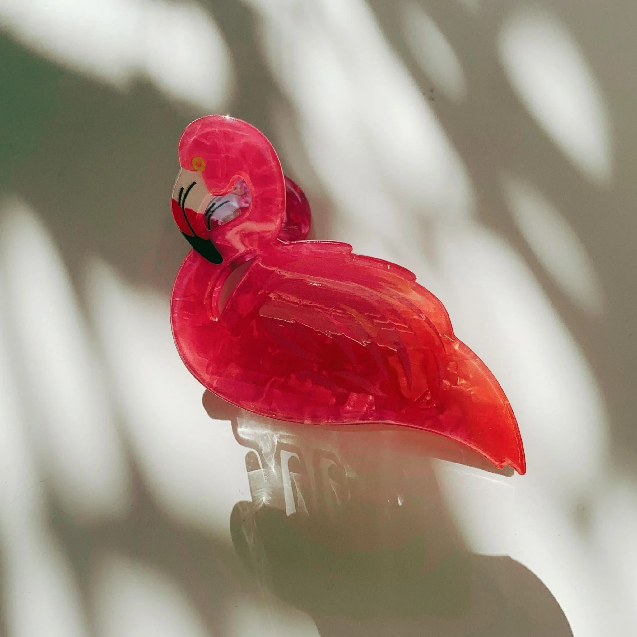 Velvet Claws Pink Flamingo Hair Clip - Image 10