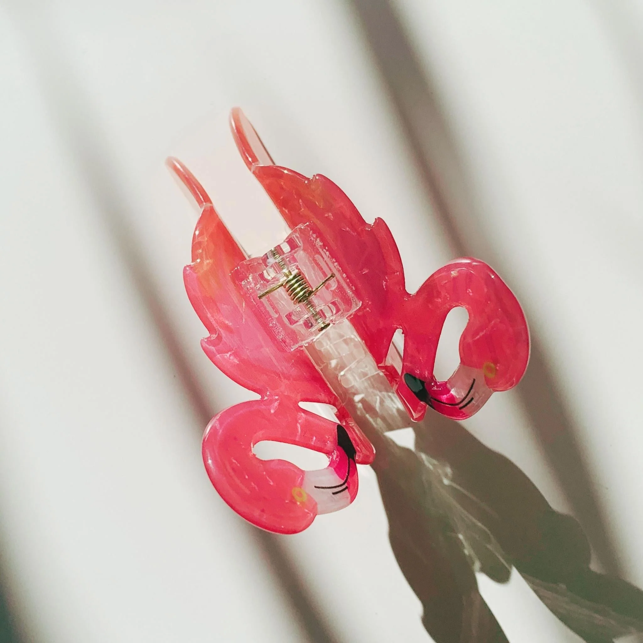 Velvet Claws Pink Flamingo Hair Clip - Image 5