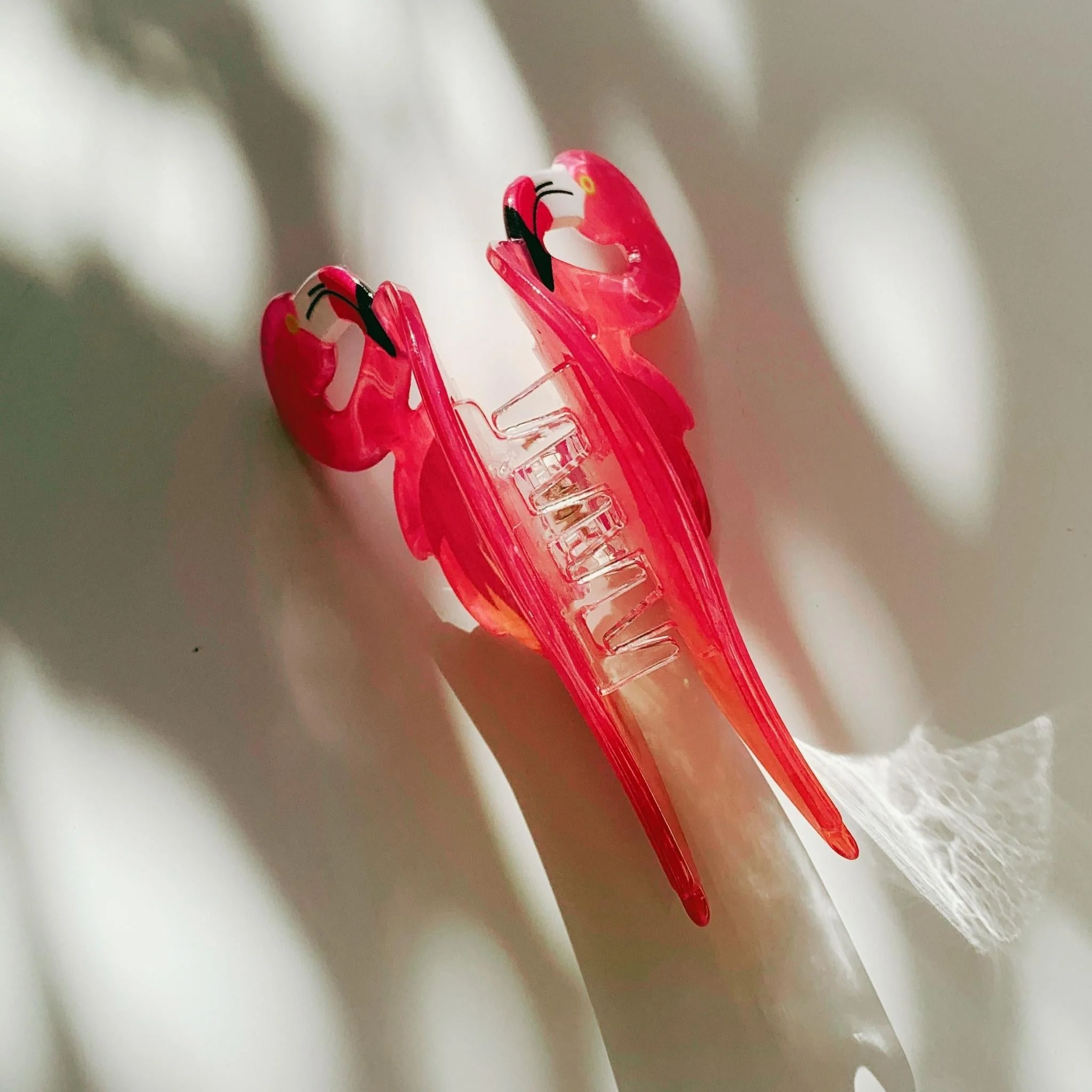 Velvet Claws Pink Flamingo Hair Clip - Image 7