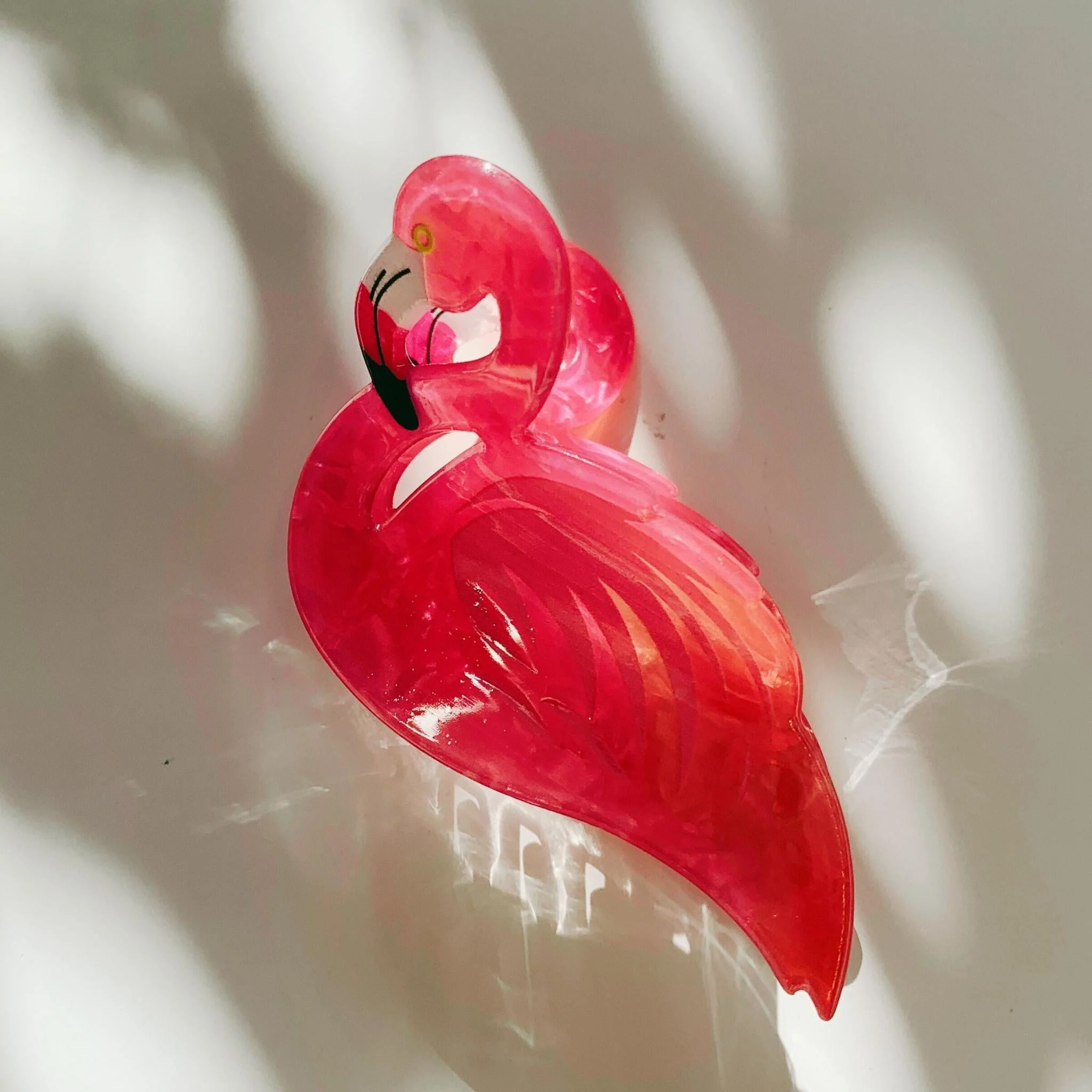 Velvet Claws Pink Flamingo Hair Clip - Image 8