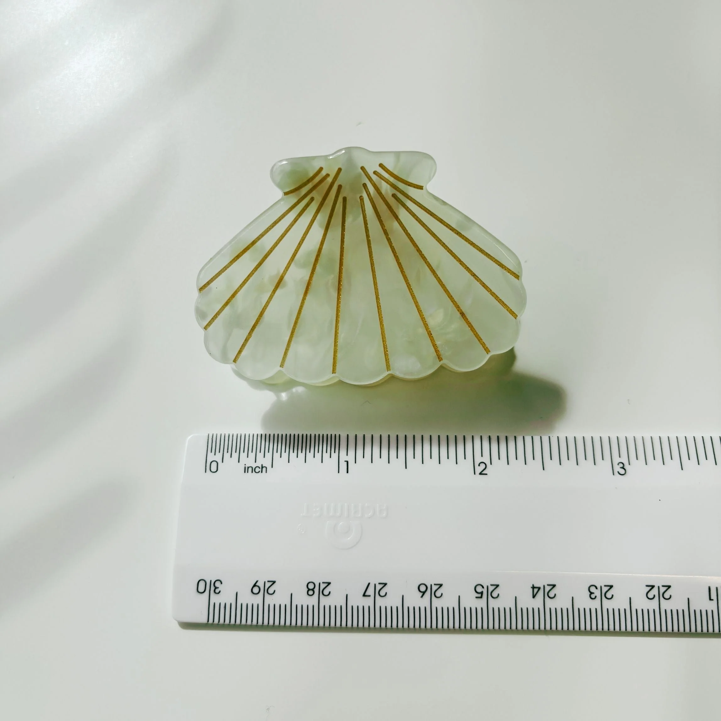Velvet Claws Seashell Claw Set of 2: Pearl and Purple | Hair Claw Clip - Image 10