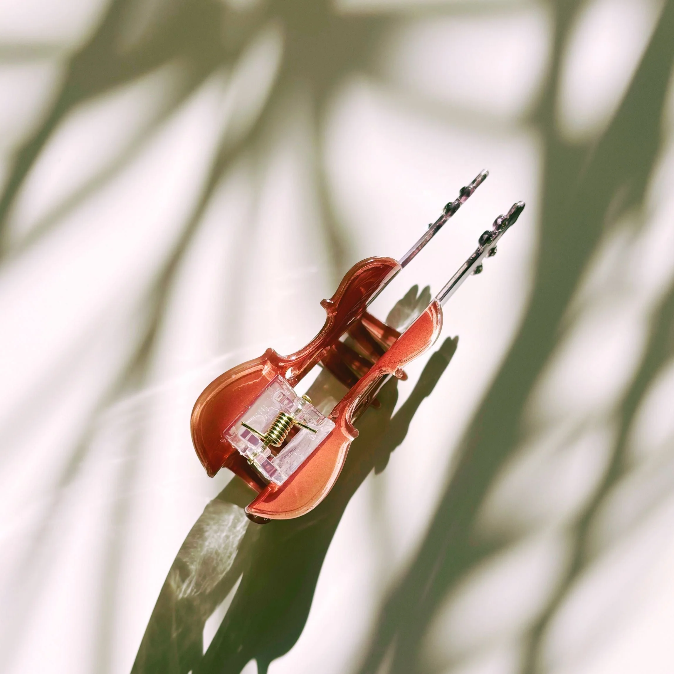 Velvet Claws Violin Hair Claw | Music Lover Claw Clip - Image 3