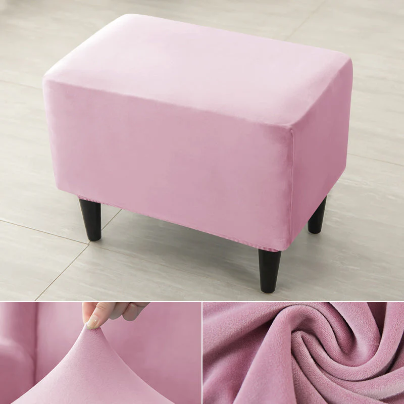 Velvet Wing Chair Cover Stretch Spandex Wingback Chair Cover Elastic Armchair Cover Sofa Covers with Seat Cushion Cover - Image 27