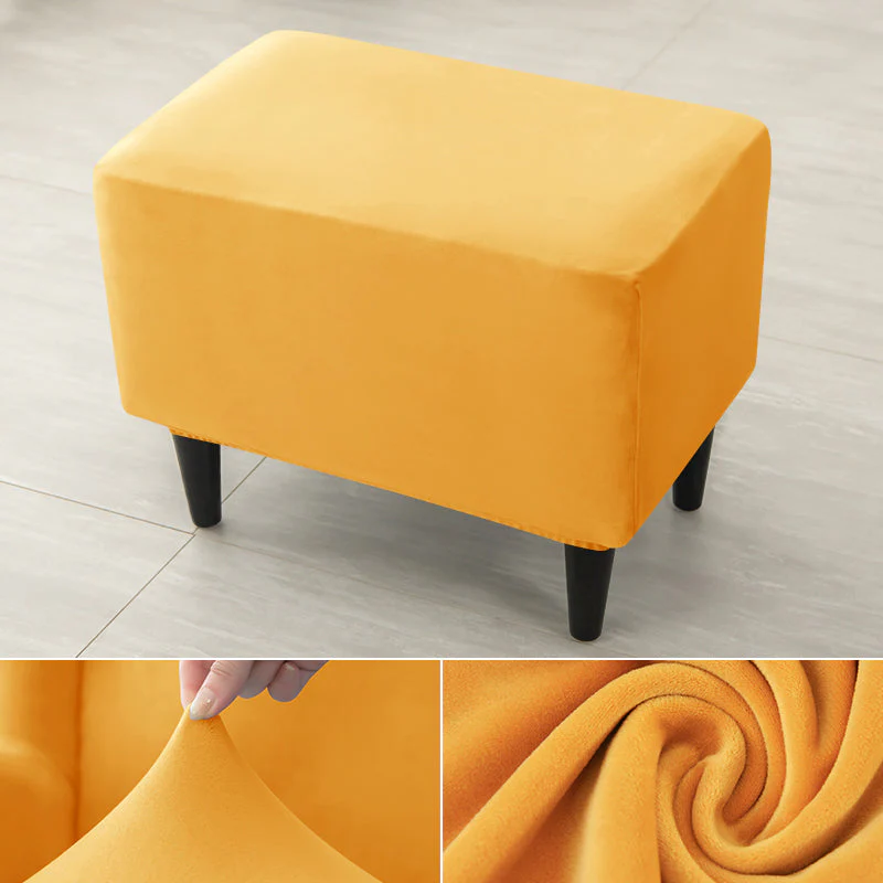 Velvet Wing Chair Cover Stretch Spandex Wingback Chair Cover Elastic Armchair Cover Sofa Covers with Seat Cushion Cover - Image 30
