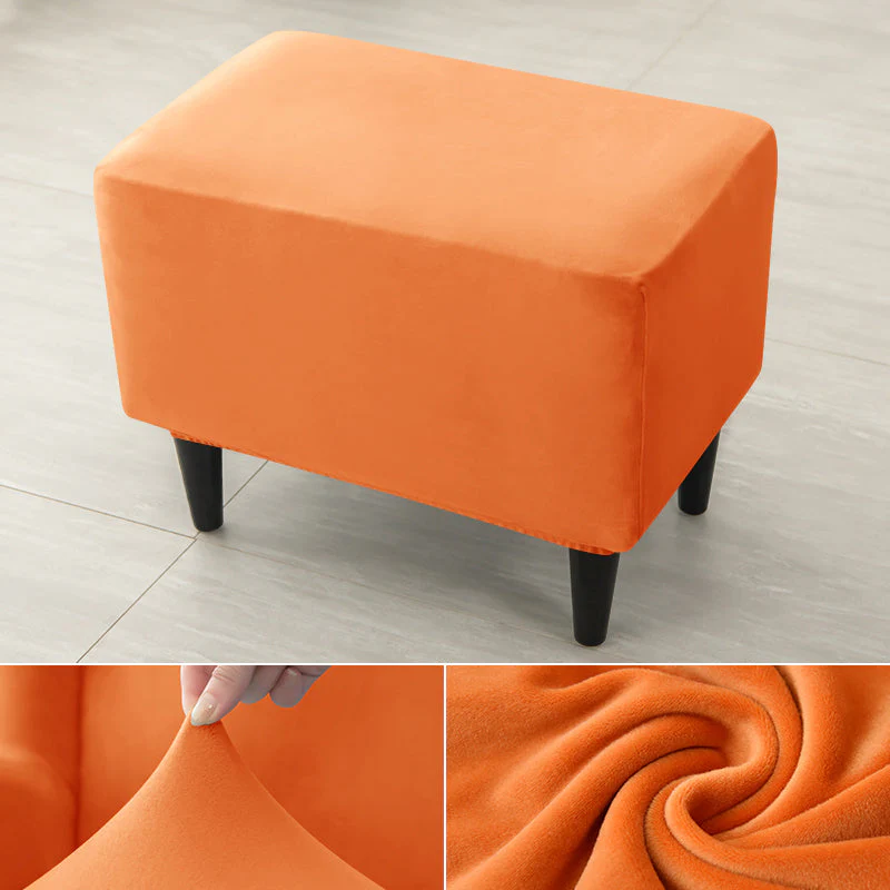 Velvet Wing Chair Cover Stretch Spandex Wingback Chair Cover Elastic Armchair Cover Sofa Covers with Seat Cushion Cover - Image 31