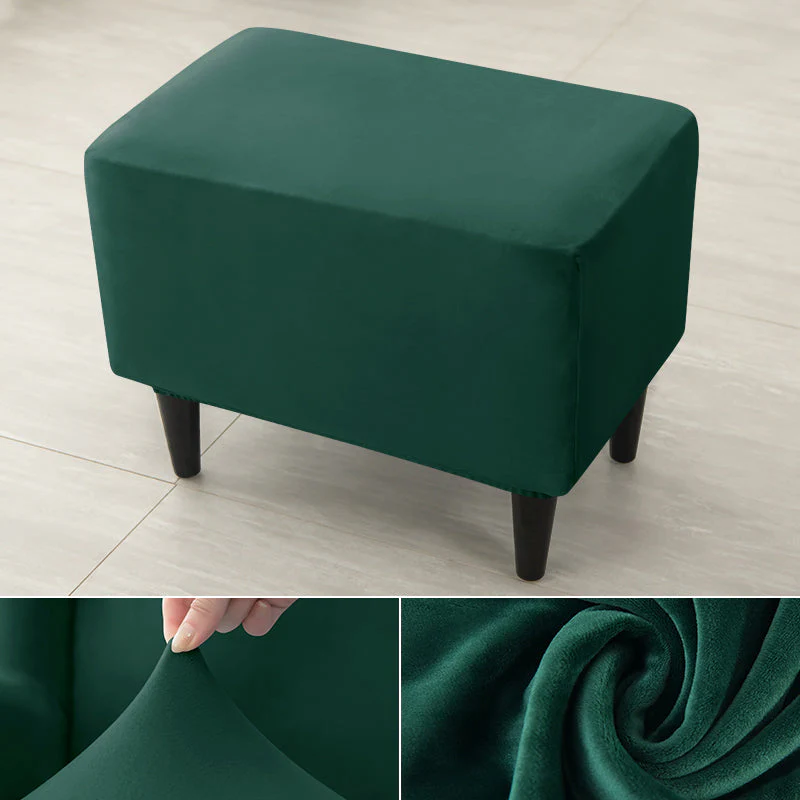 Velvet Wing Chair Cover Stretch Spandex Wingback Chair Cover Elastic Armchair Cover Sofa Covers with Seat Cushion Cover - Image 37