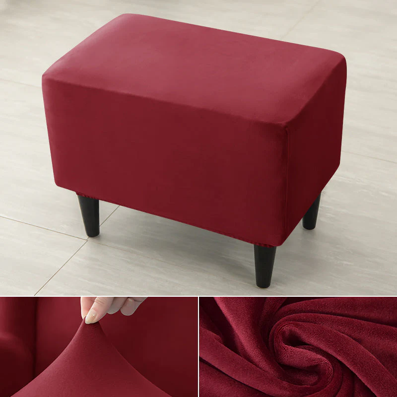 Velvet Wing Chair Cover Stretch Spandex Wingback Chair Cover Elastic Armchair Cover Sofa Covers with Seat Cushion Cover - Image 39