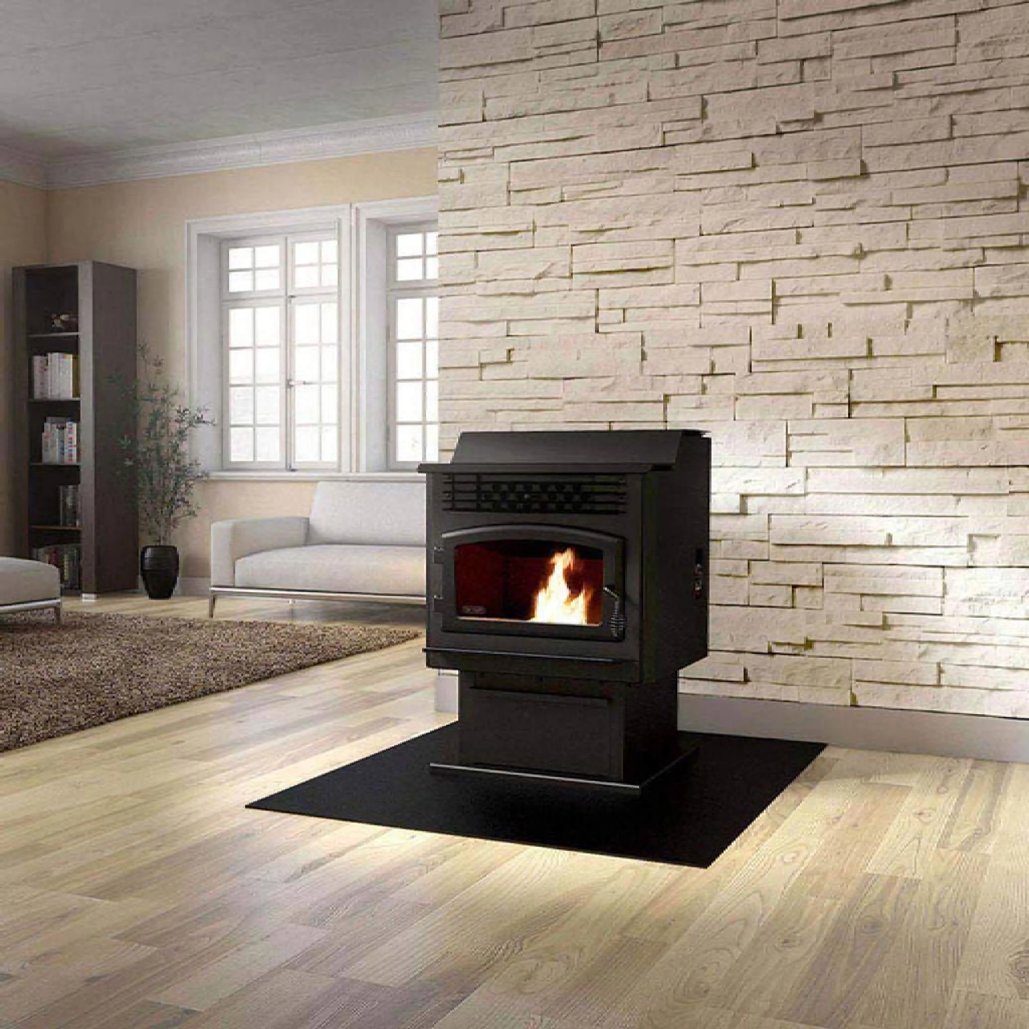 Ventis Pellet Stove With Top Feed Burner [VB00022] (SAK49251) - Image 6