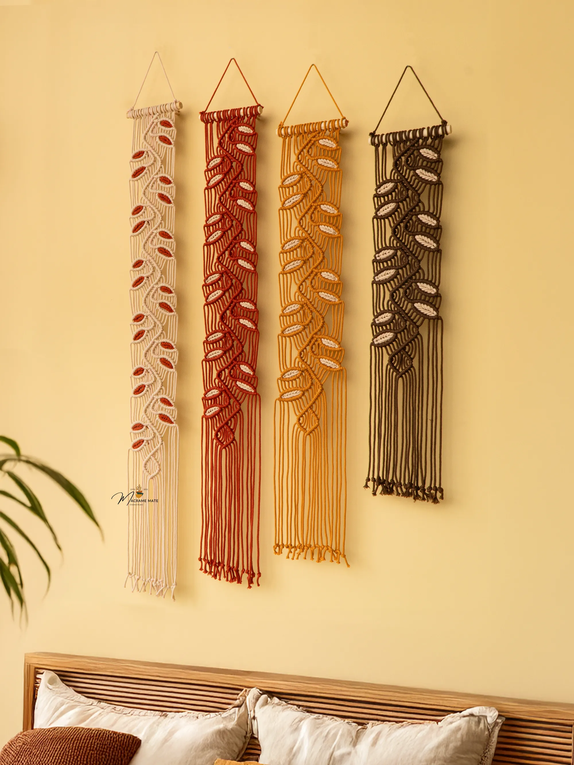 Vesta Earth Macrame Wall Hangings - Image 11