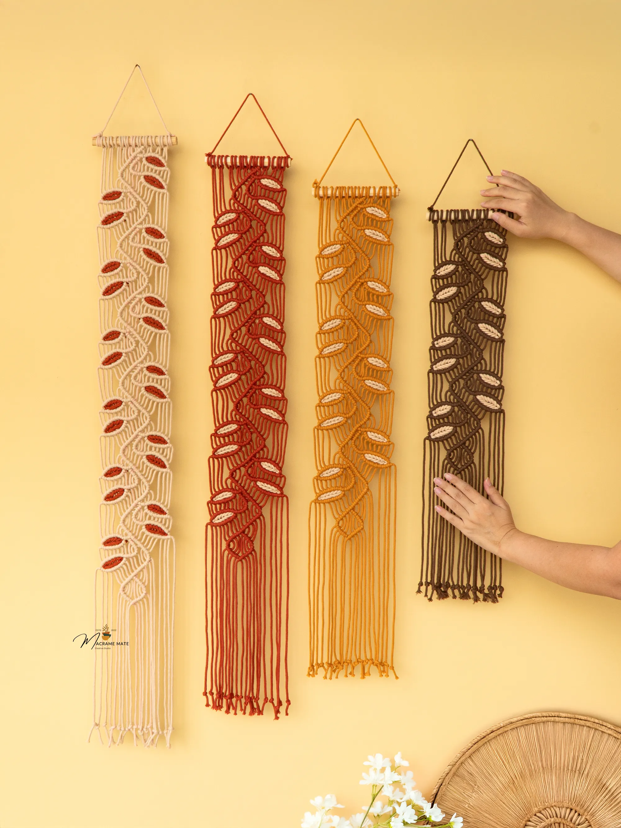 Vesta Earth Macrame Wall Hangings - Image 8