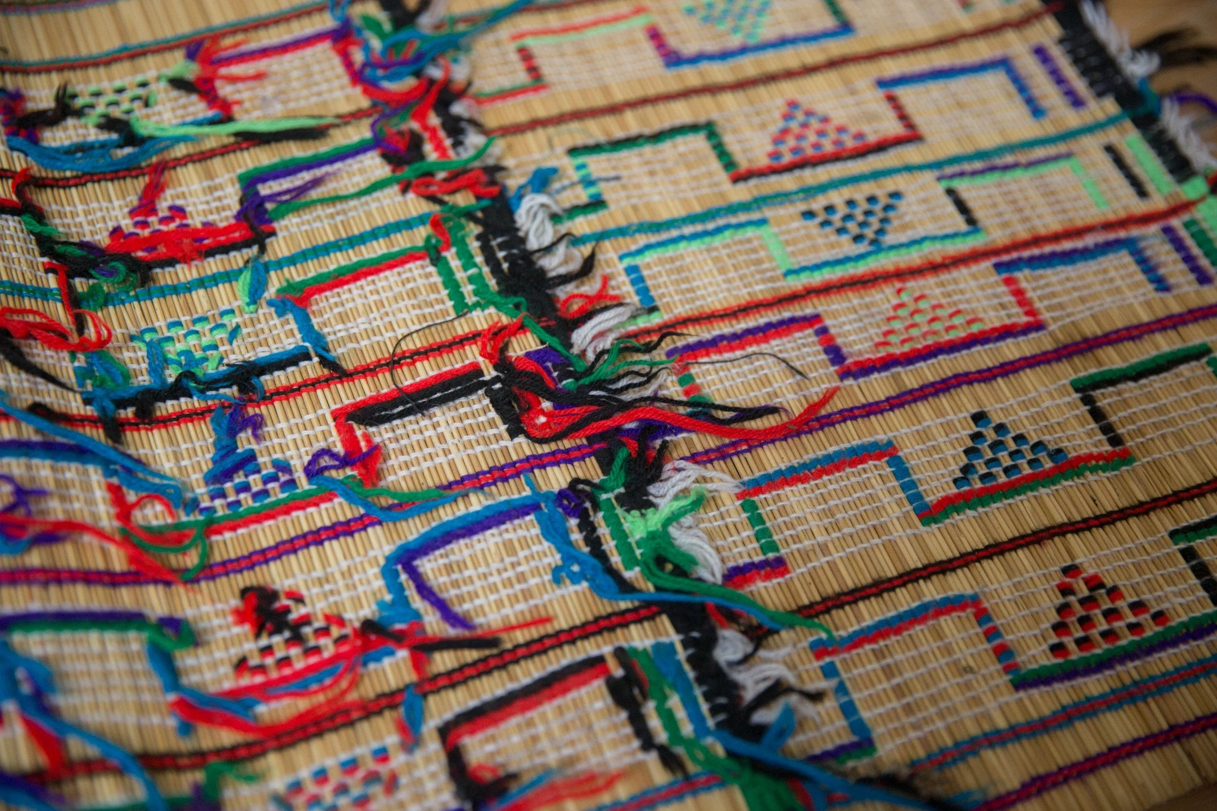 Vintage African Tuareg Rug Mat - Image 4