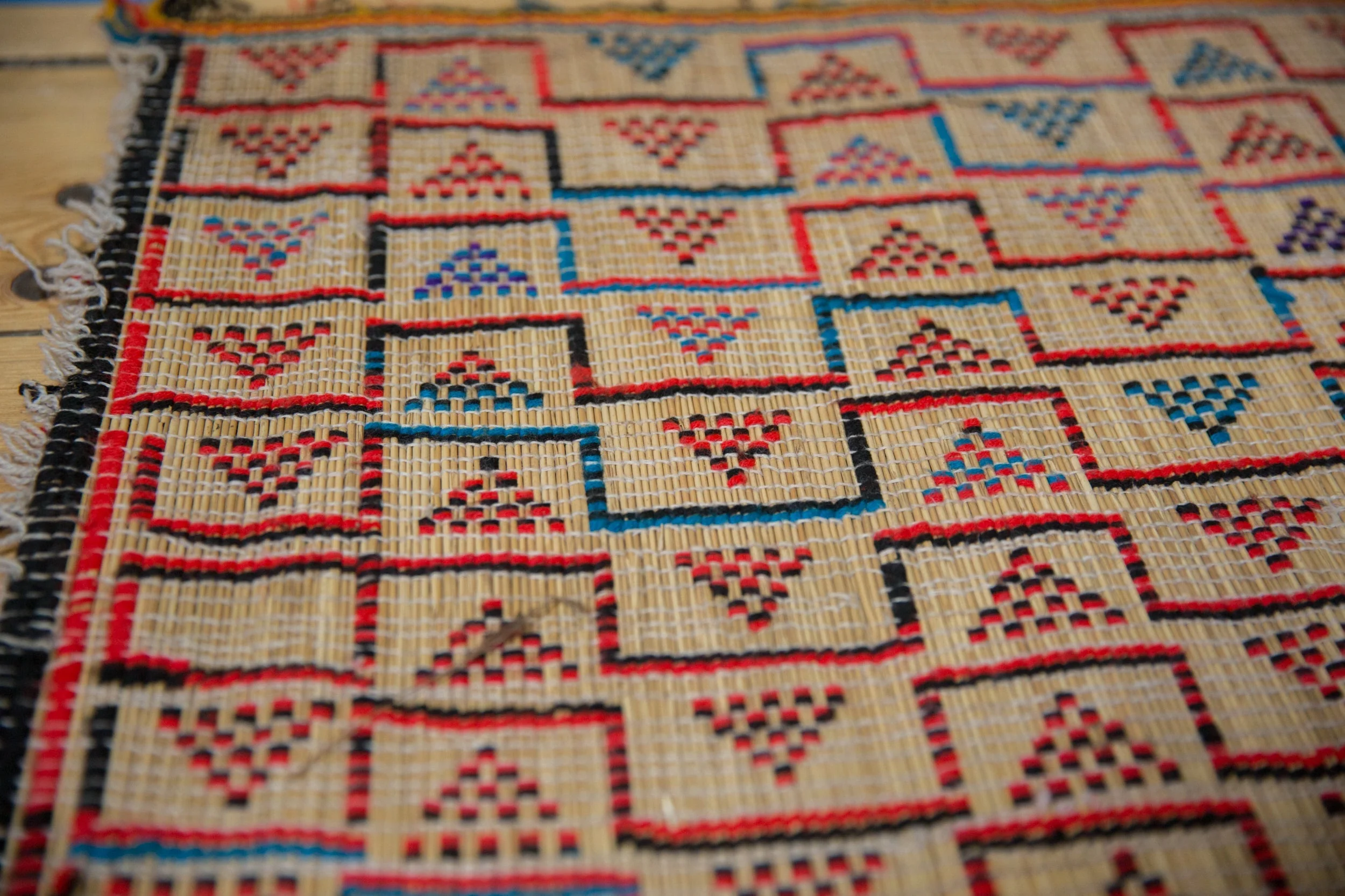 Vintage African Tuareg Rug Mat - Image 2