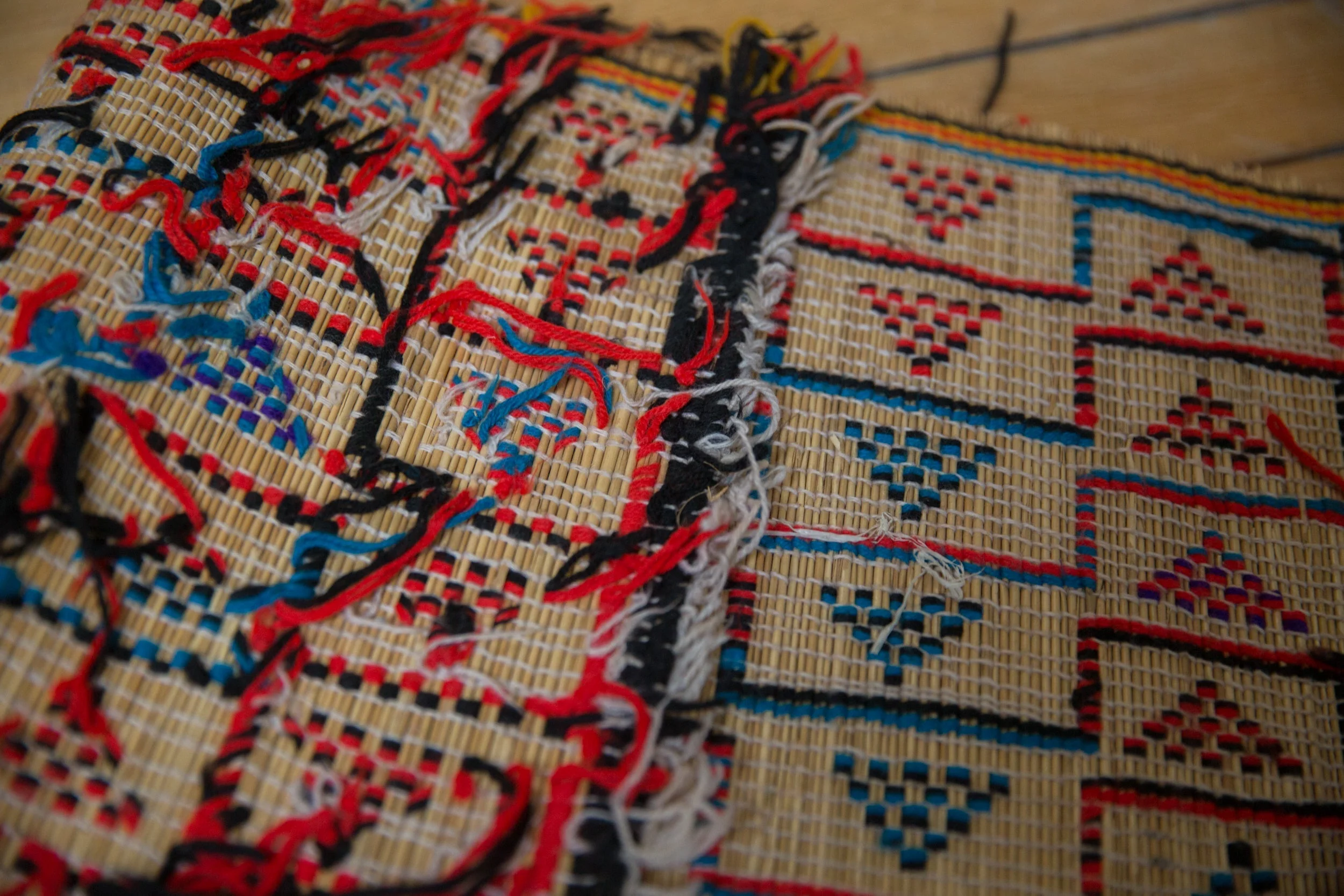Vintage African Tuareg Rug Mat - Image 3