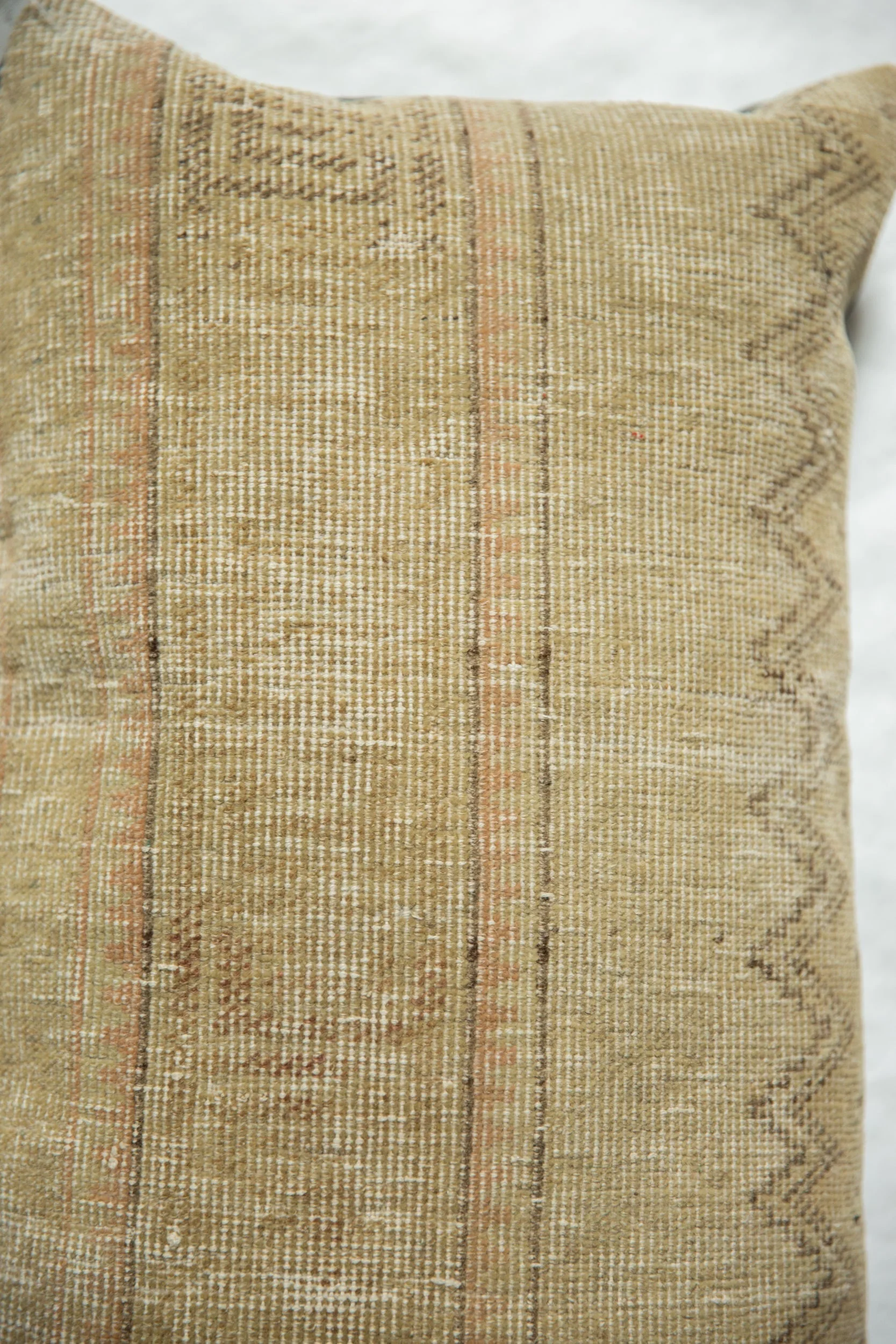 Vintage Northwest Persian Rug Fragment Pillow - Image 3
