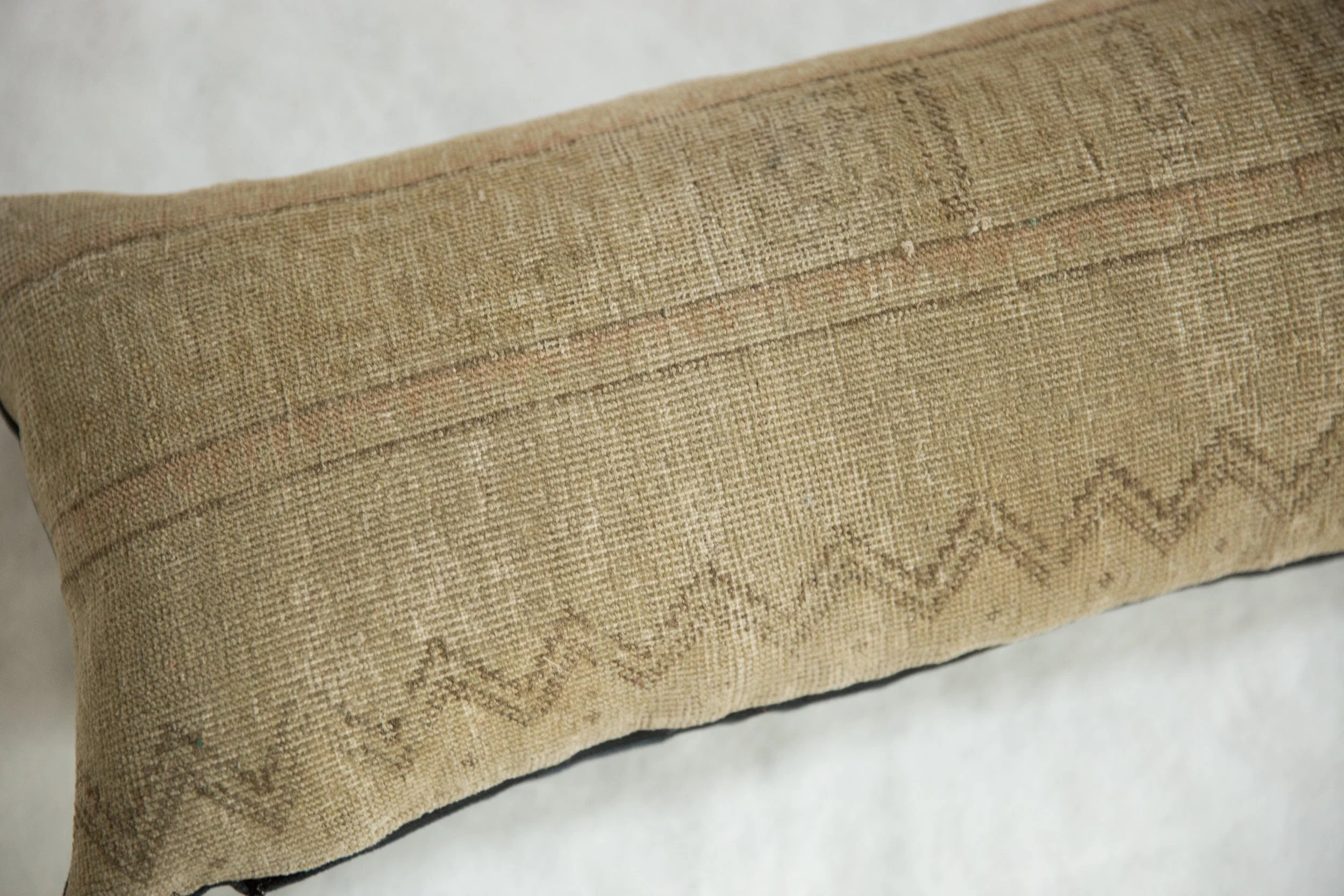Vintage Northwest Persian Rug Fragment Pillow - Image 3