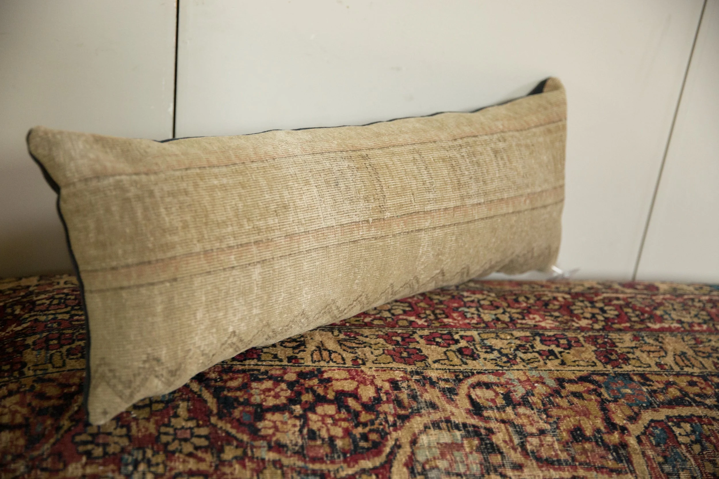 Vintage Northwest Persian Rug Fragment Pillow - Image 4