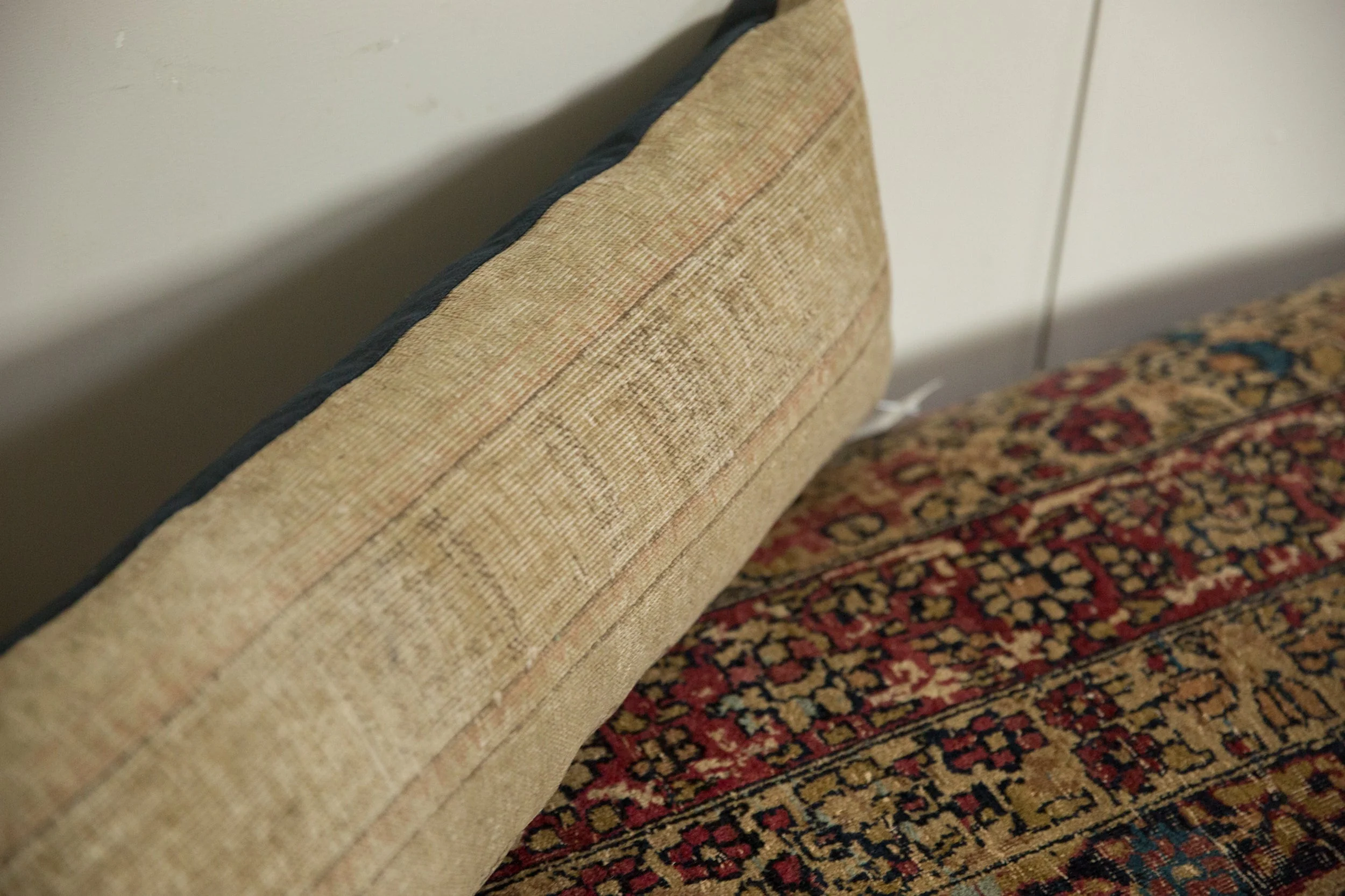 Vintage Northwest Persian Rug Fragment Pillow - Image 5