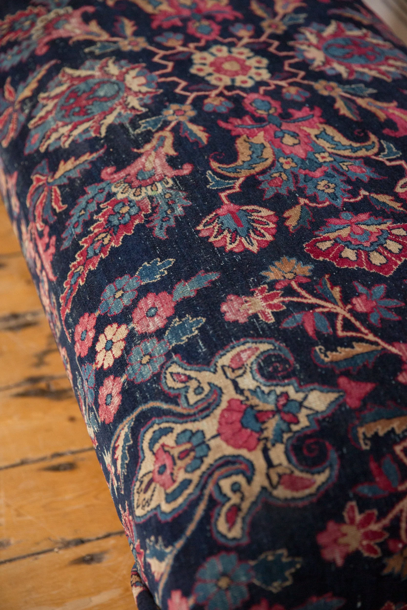 Vintage Persian Rug Ottoman Coffee Table - Image 6