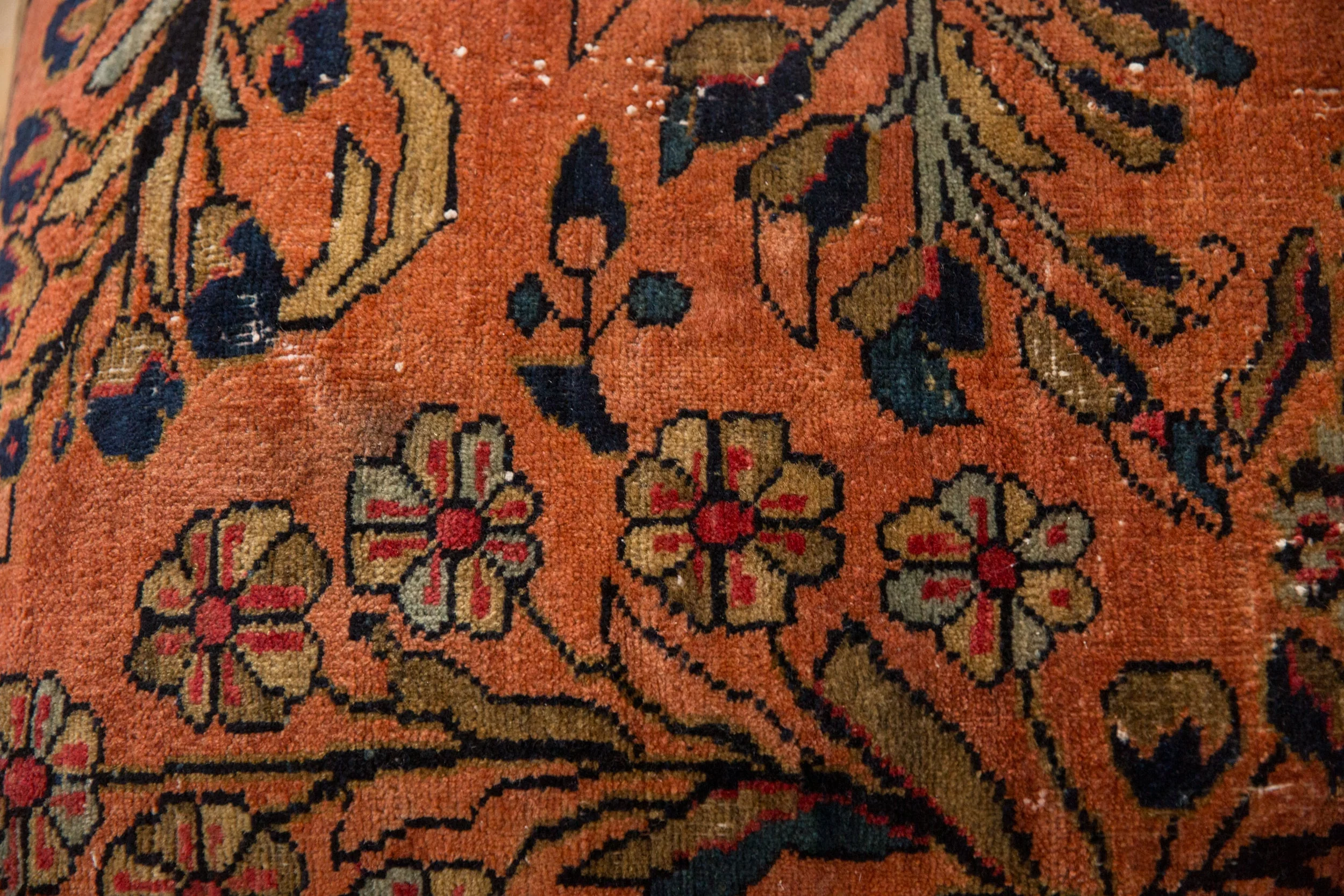 Vintage Persian Rug Ottoman Coffee Table - Image 9