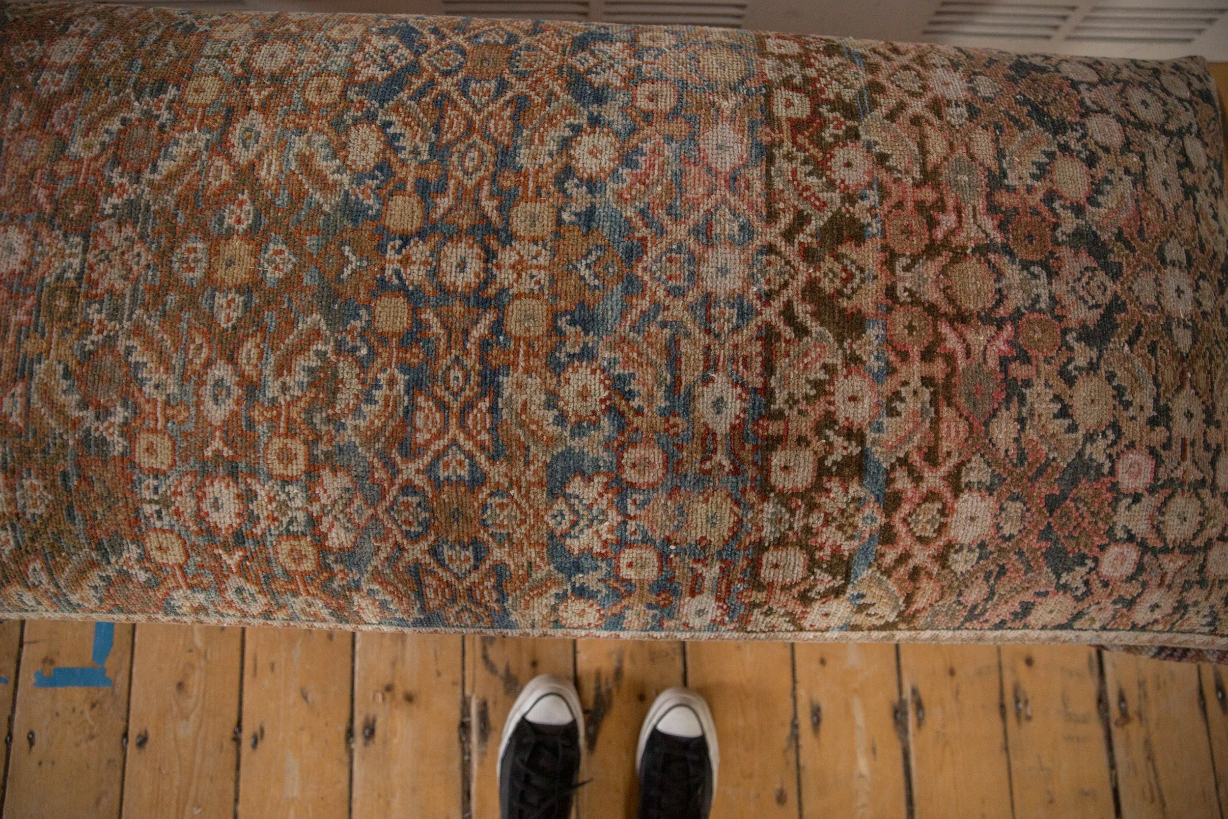 Vintage Persian Rug Ottoman Coffee Table - Image 5