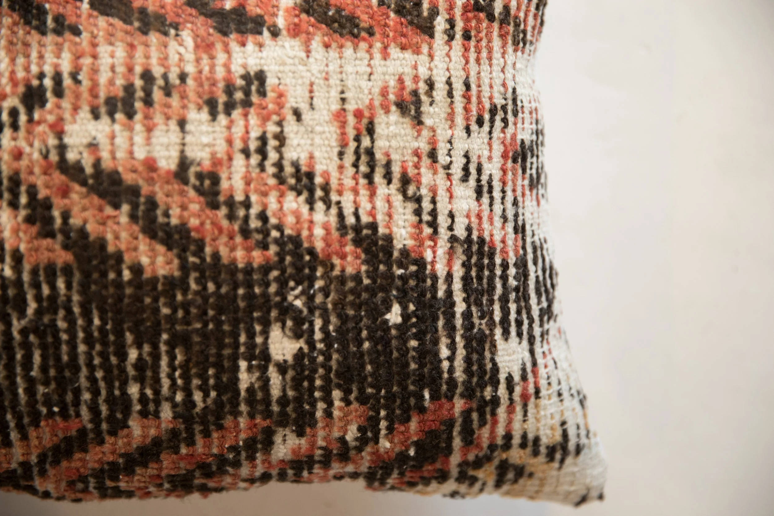 Vintage Rug Fragment Pillow - Image 3