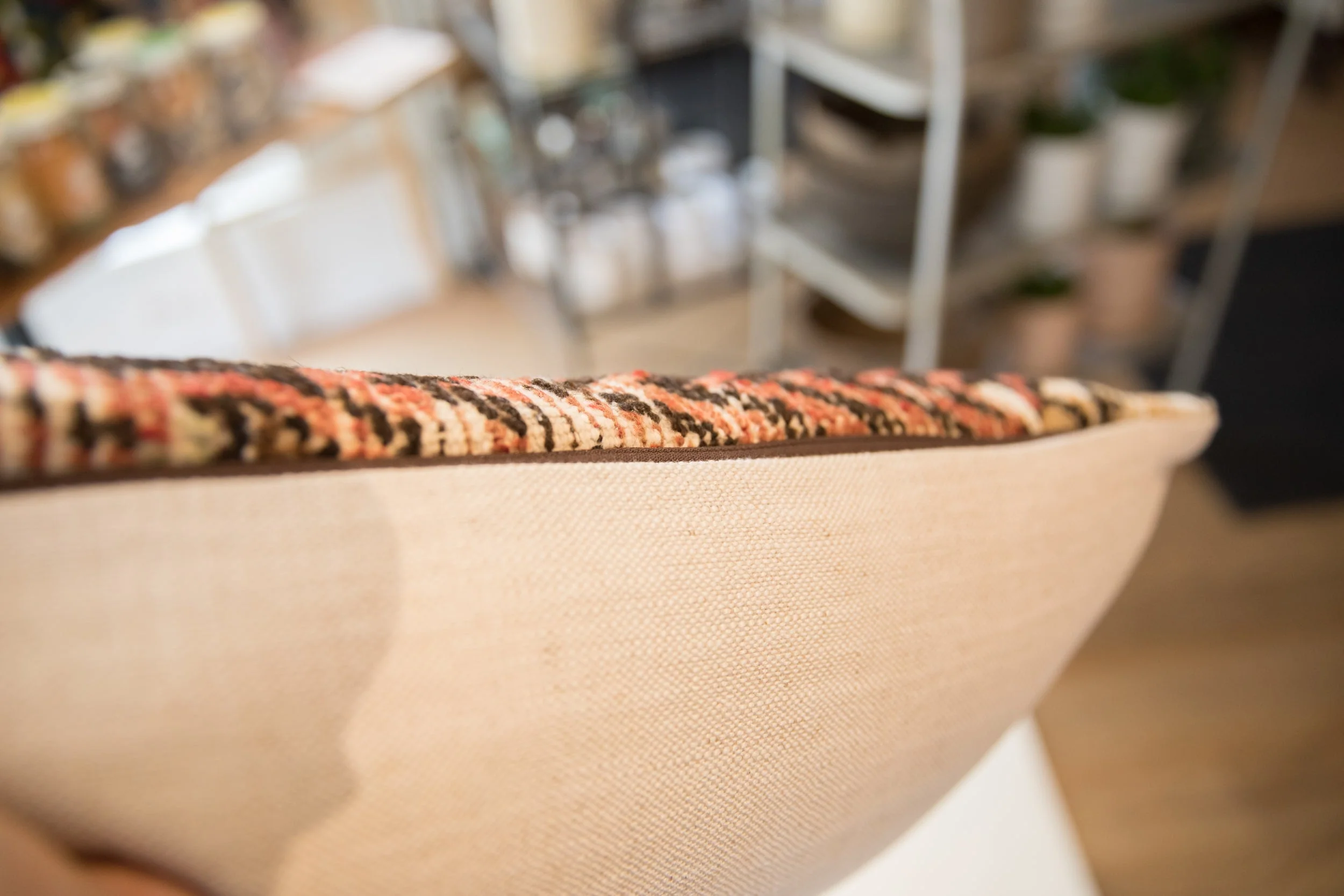 Vintage Rug Fragment Pillow - Image 6