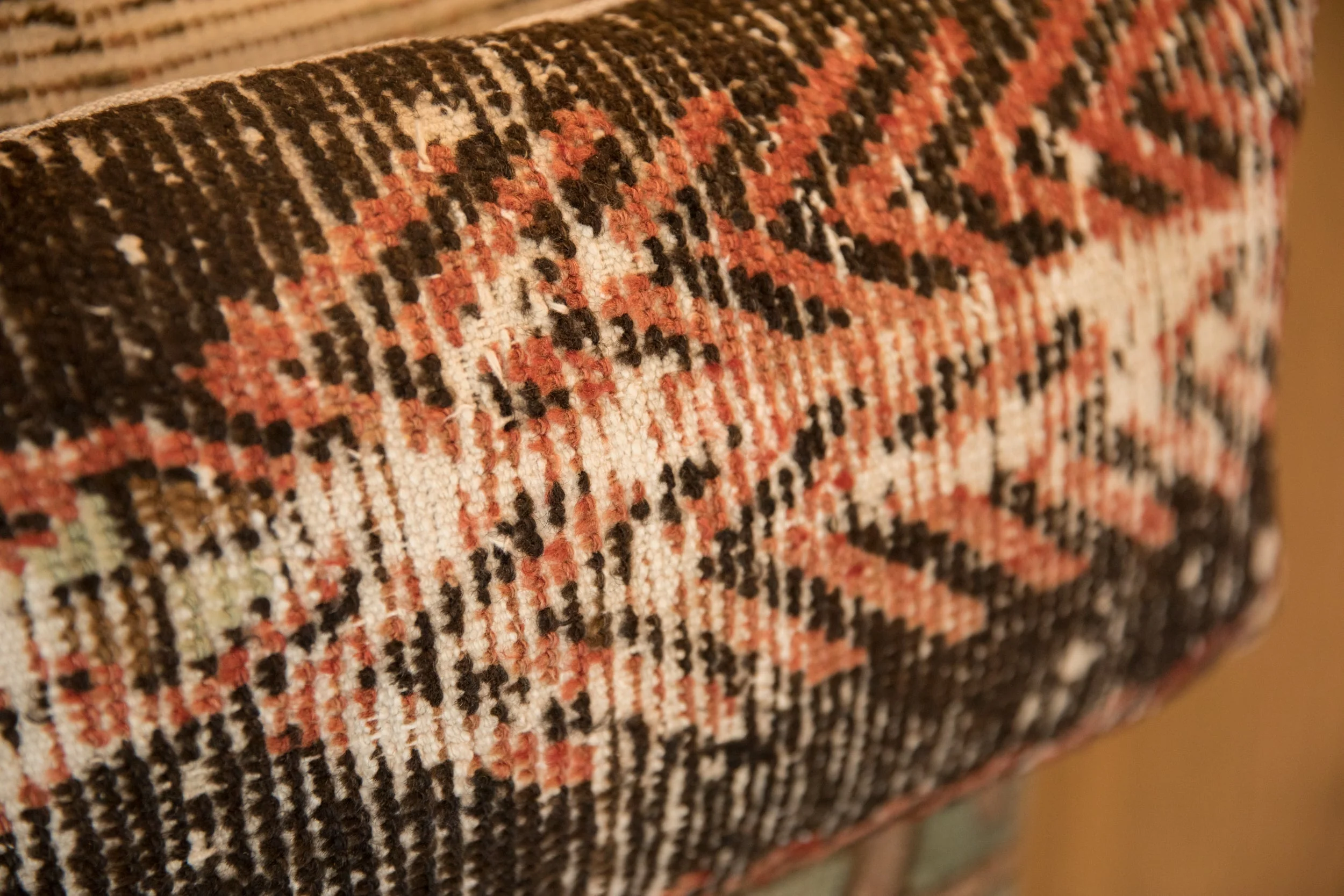 Vintage Rug Fragment Pillow - Image 8