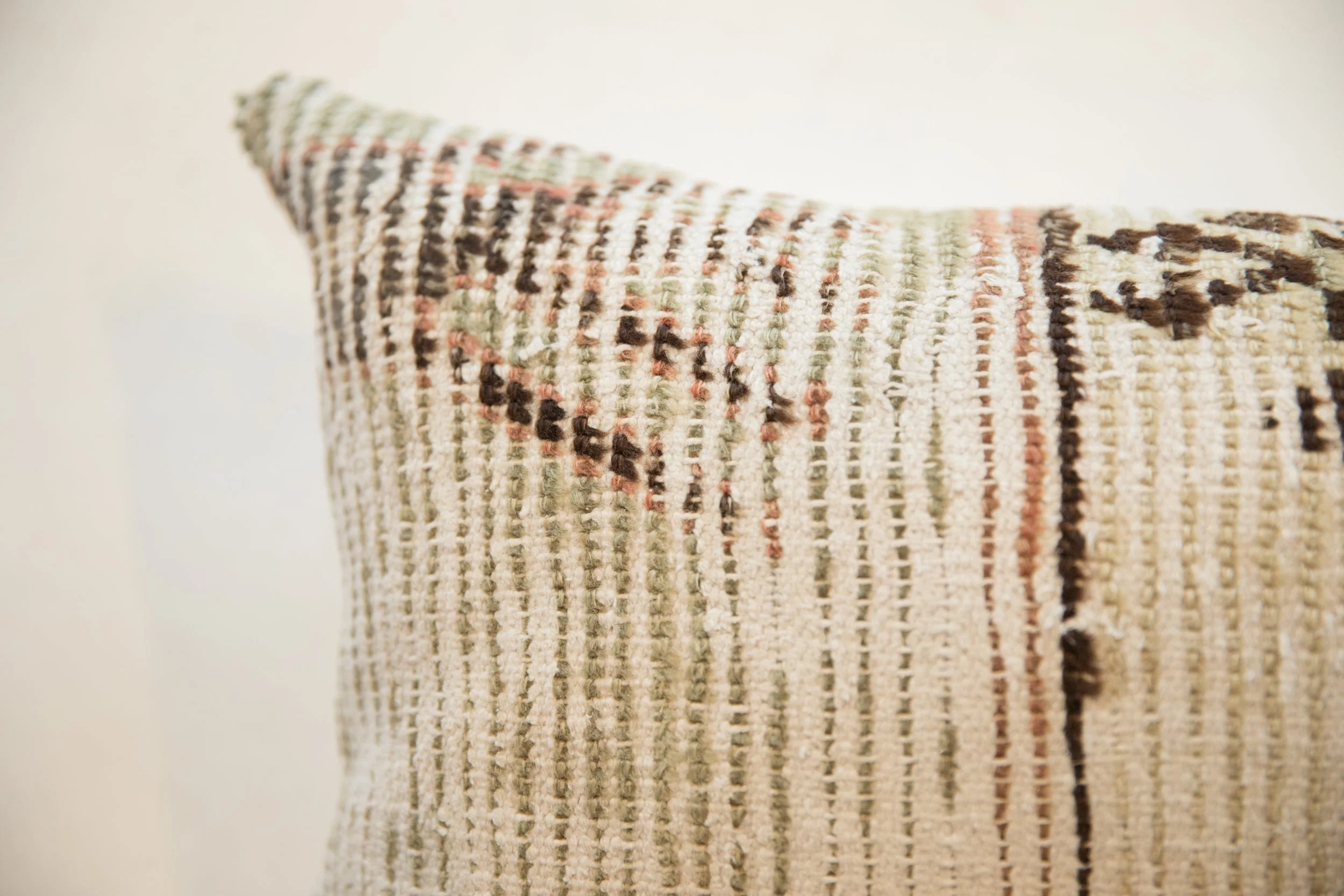 Vintage Rug Fragment Pillow - Image 3