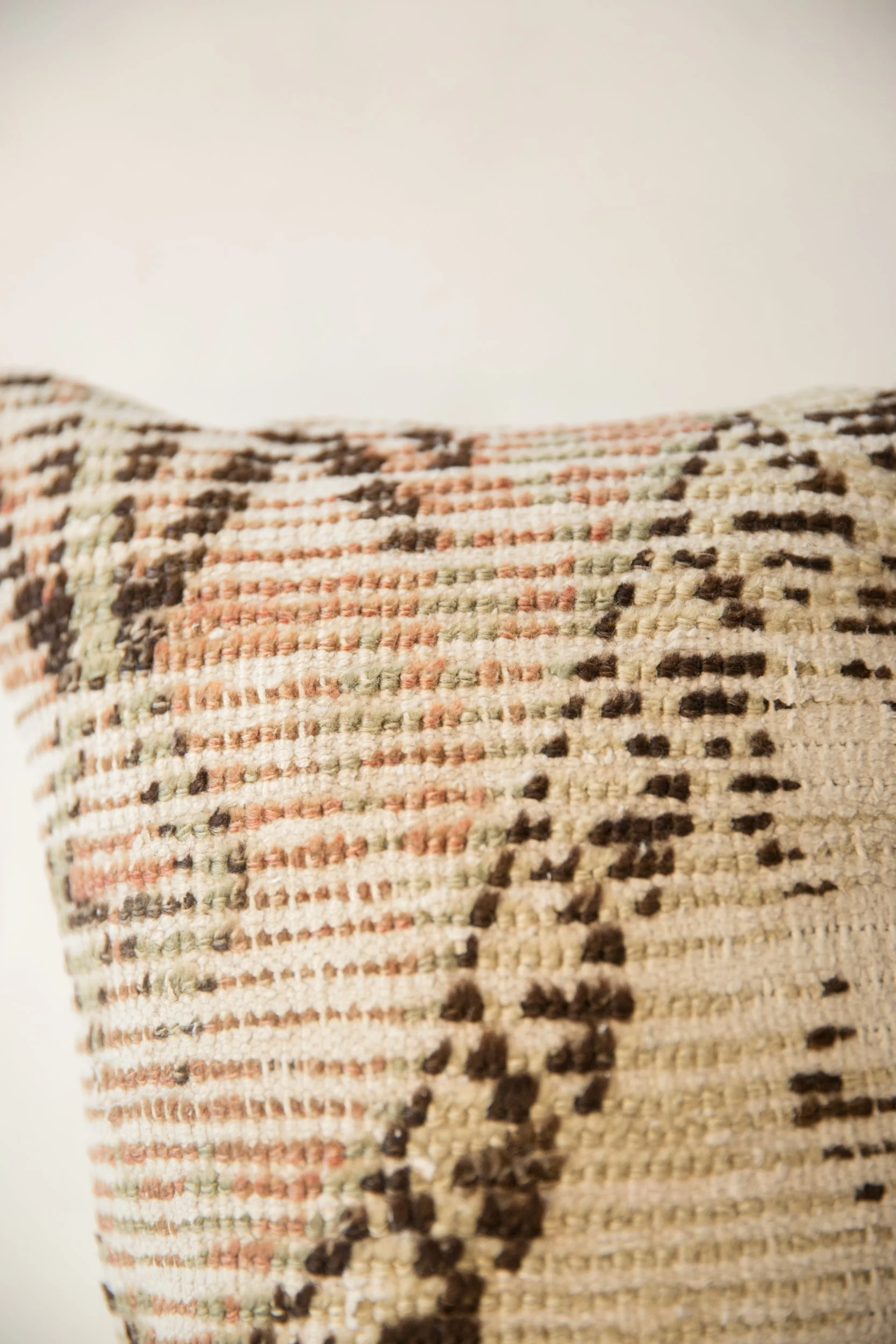 Vintage Rug Fragment Pillow - Image 4
