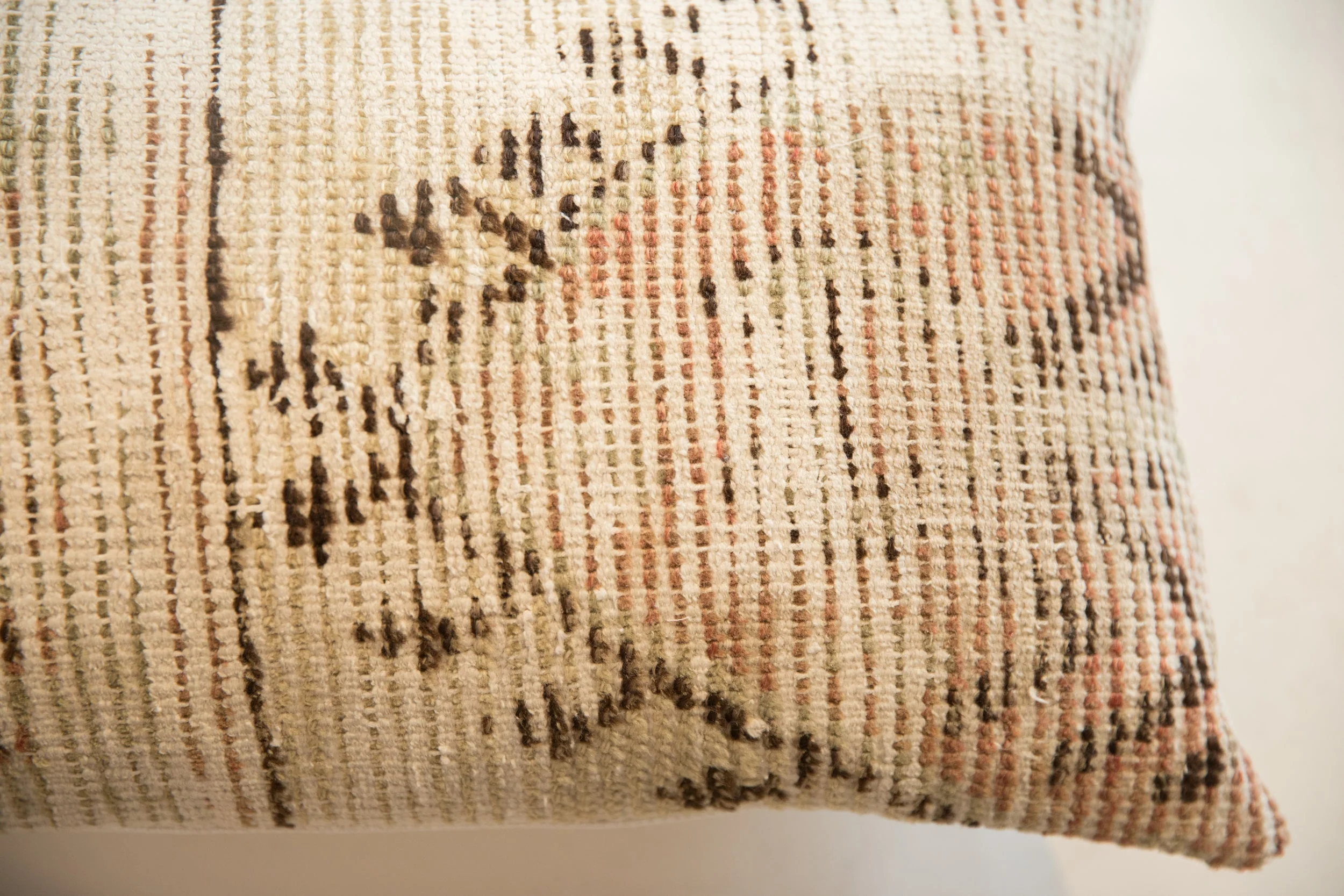 Vintage Rug Fragment Pillow - Image 2
