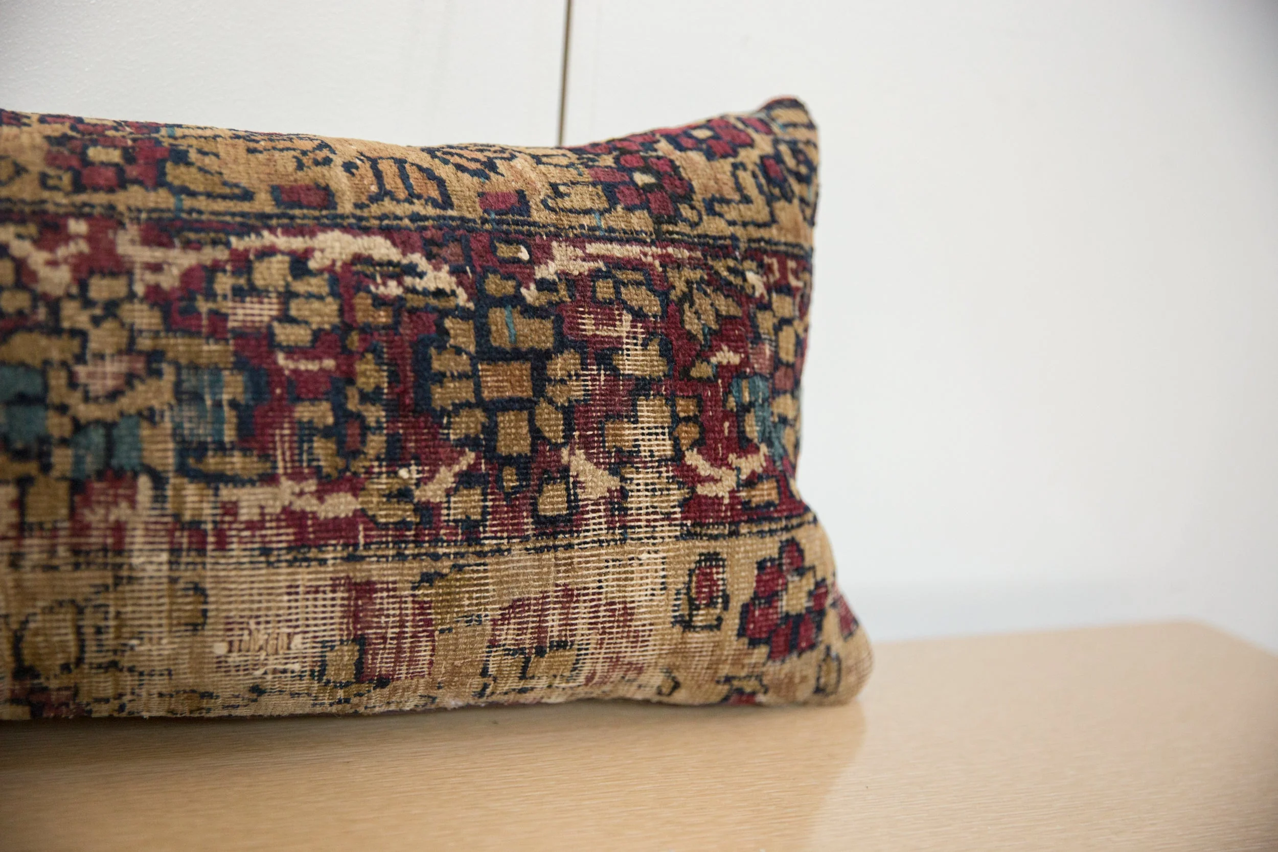 Vintage Rug Fragment Pillow - Image 2