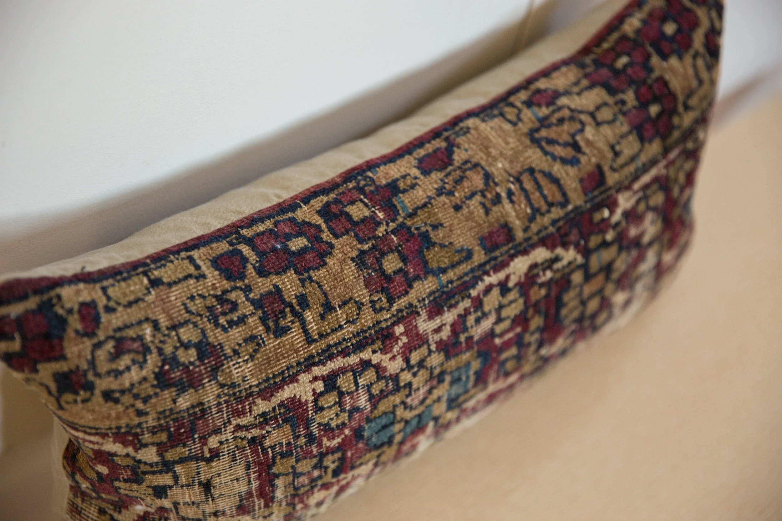 Vintage Rug Fragment Pillow - Image 6