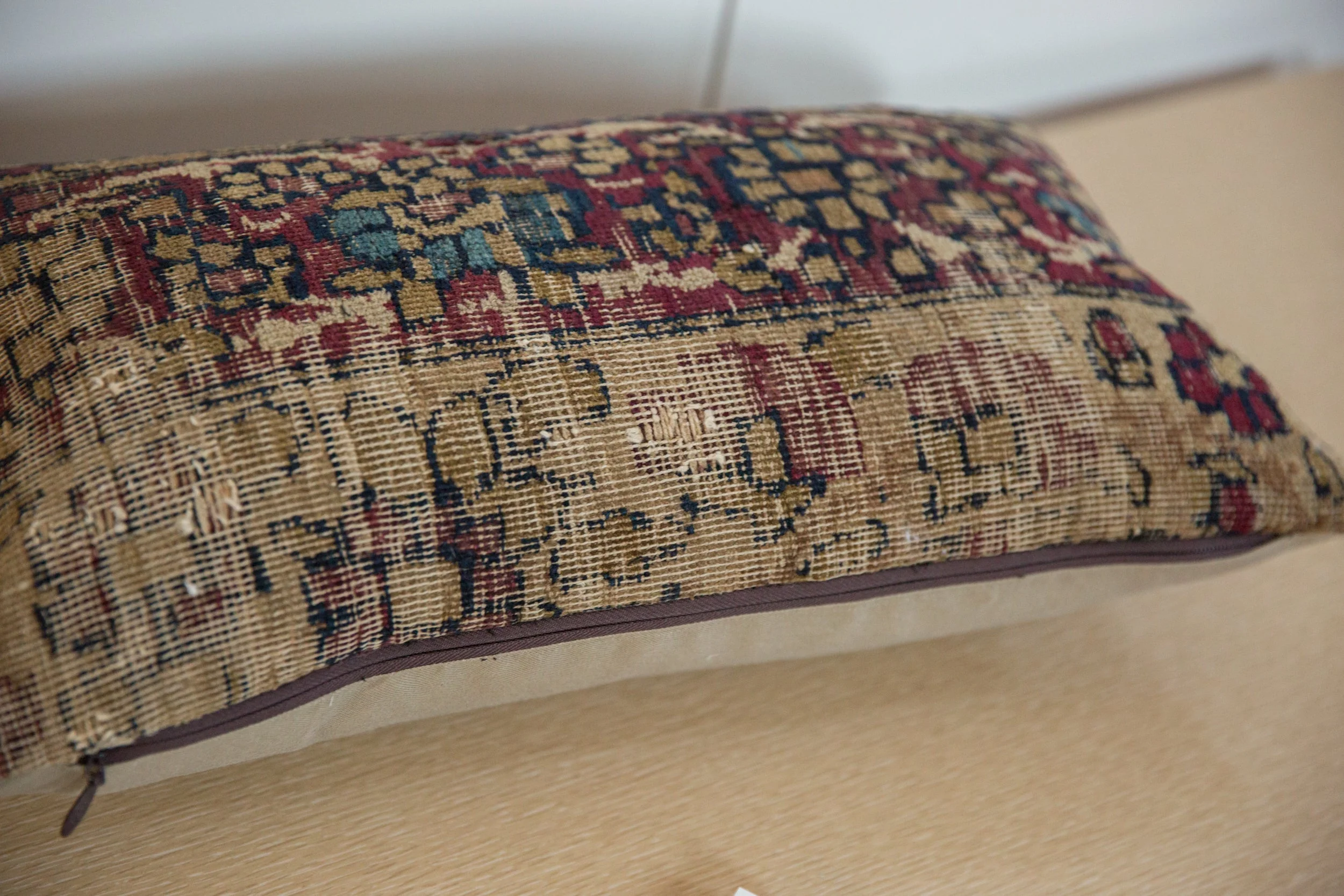 Vintage Rug Fragment Pillow - Image 7