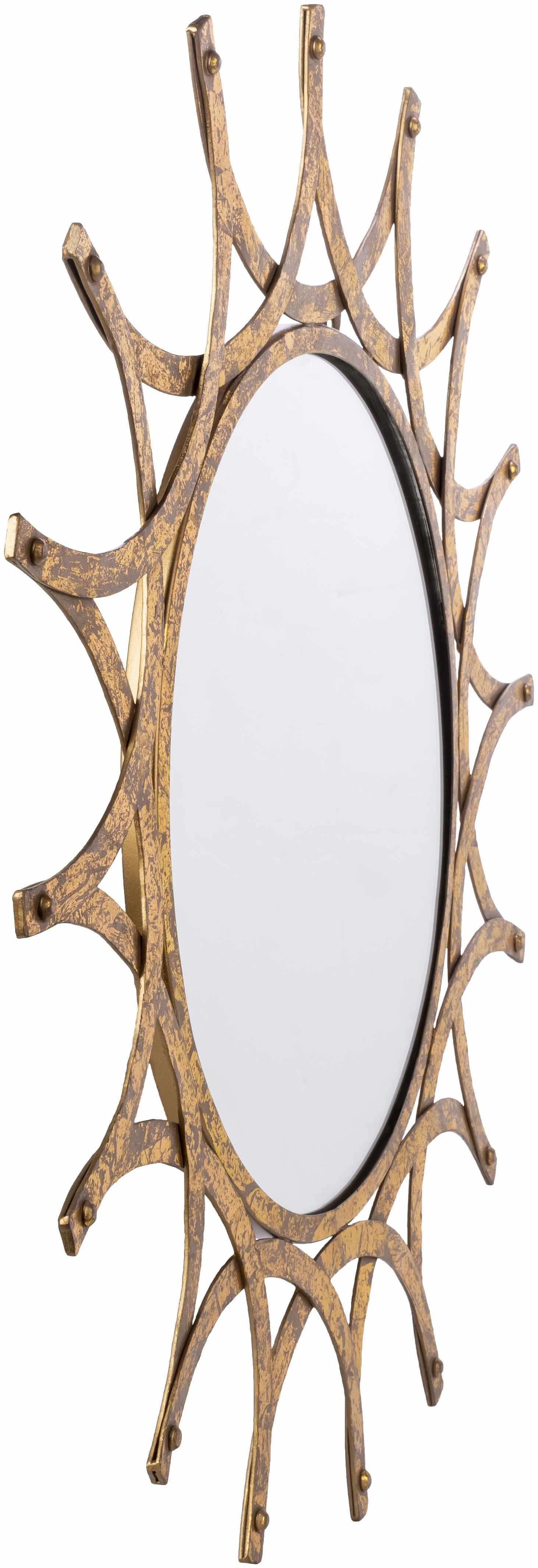 Vivi Gold Metal Mirror - Image 3