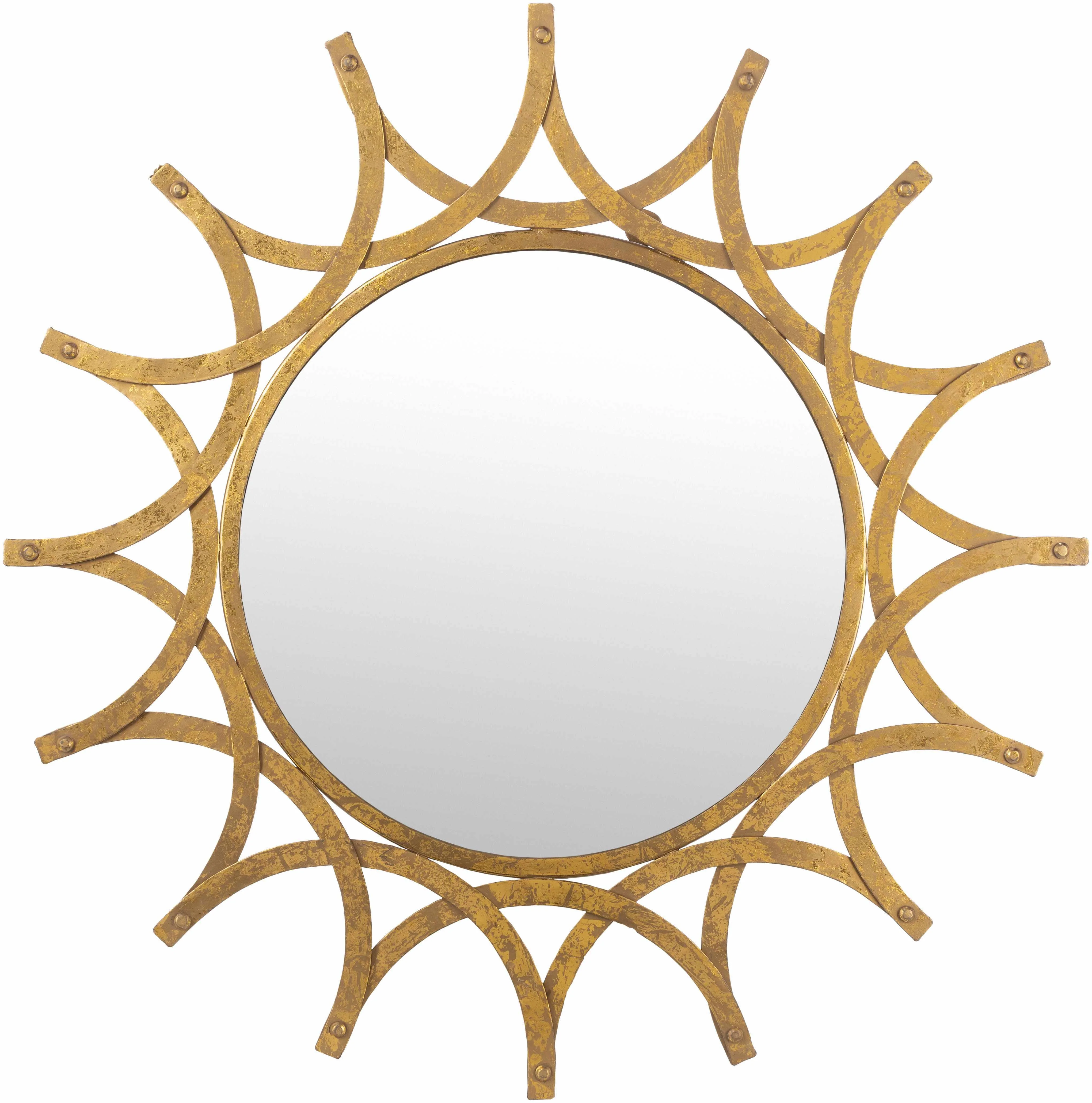 Vivi Gold Metal Mirror - Image 6
