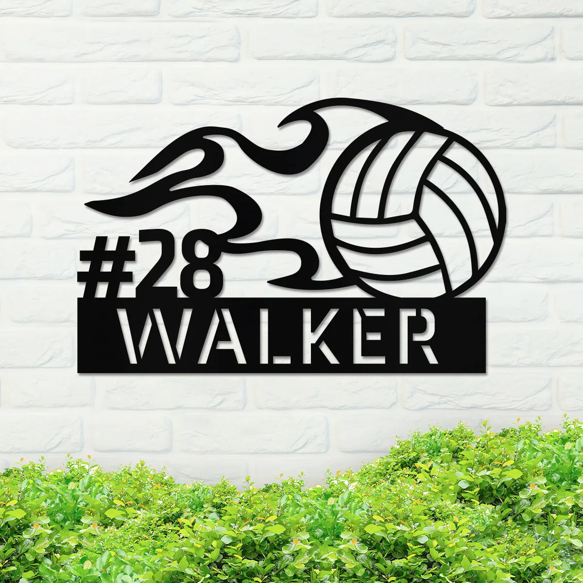 Volleyball Name Sign - Image 2