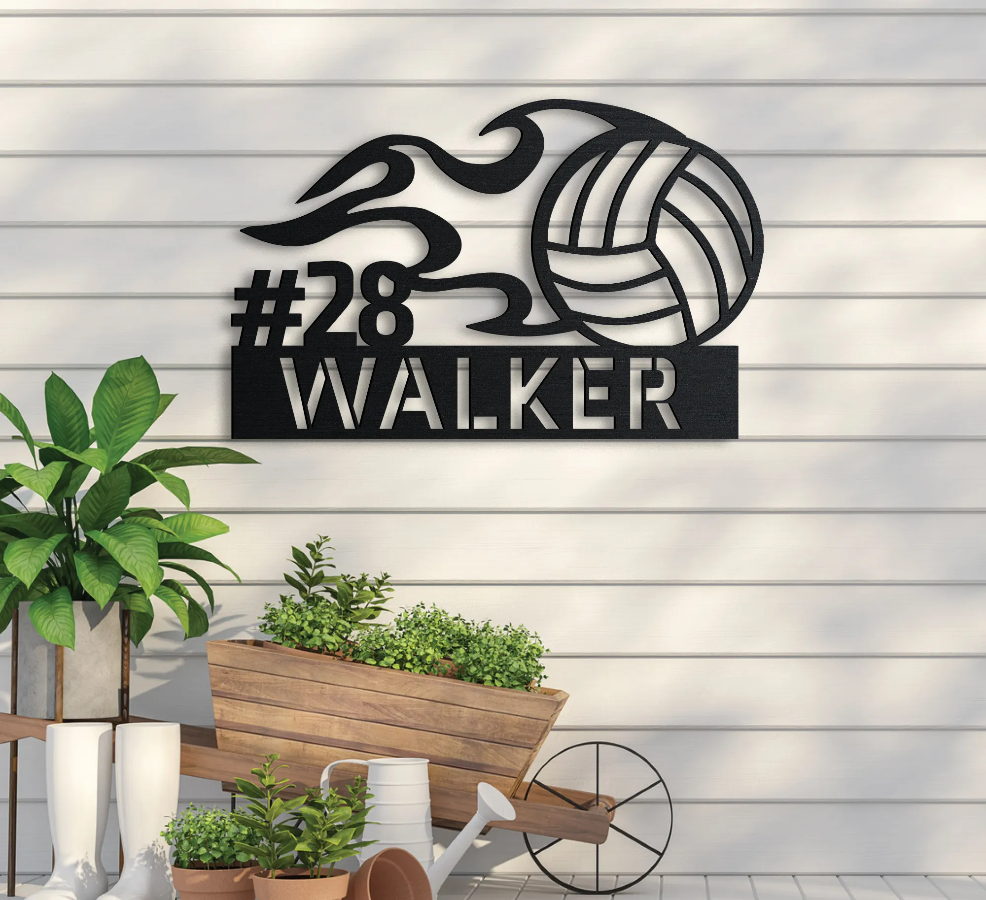 Volleyball Name Sign - Image 4