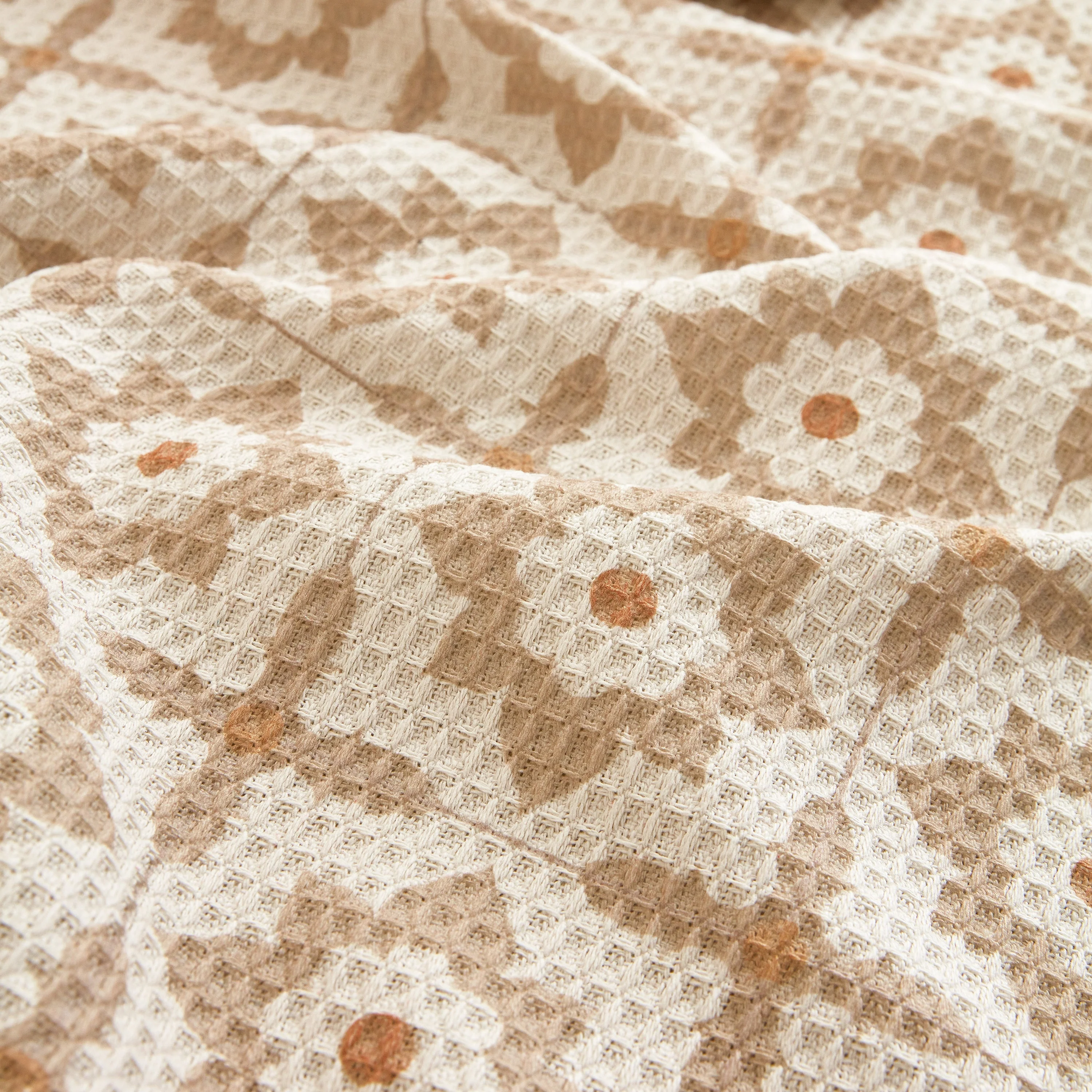 Waffle Lattice Fabric Sofa Cover, Multi-purpose Soft Sofa Throw, Couch Cover Blanket Throws for Couches - Image 39