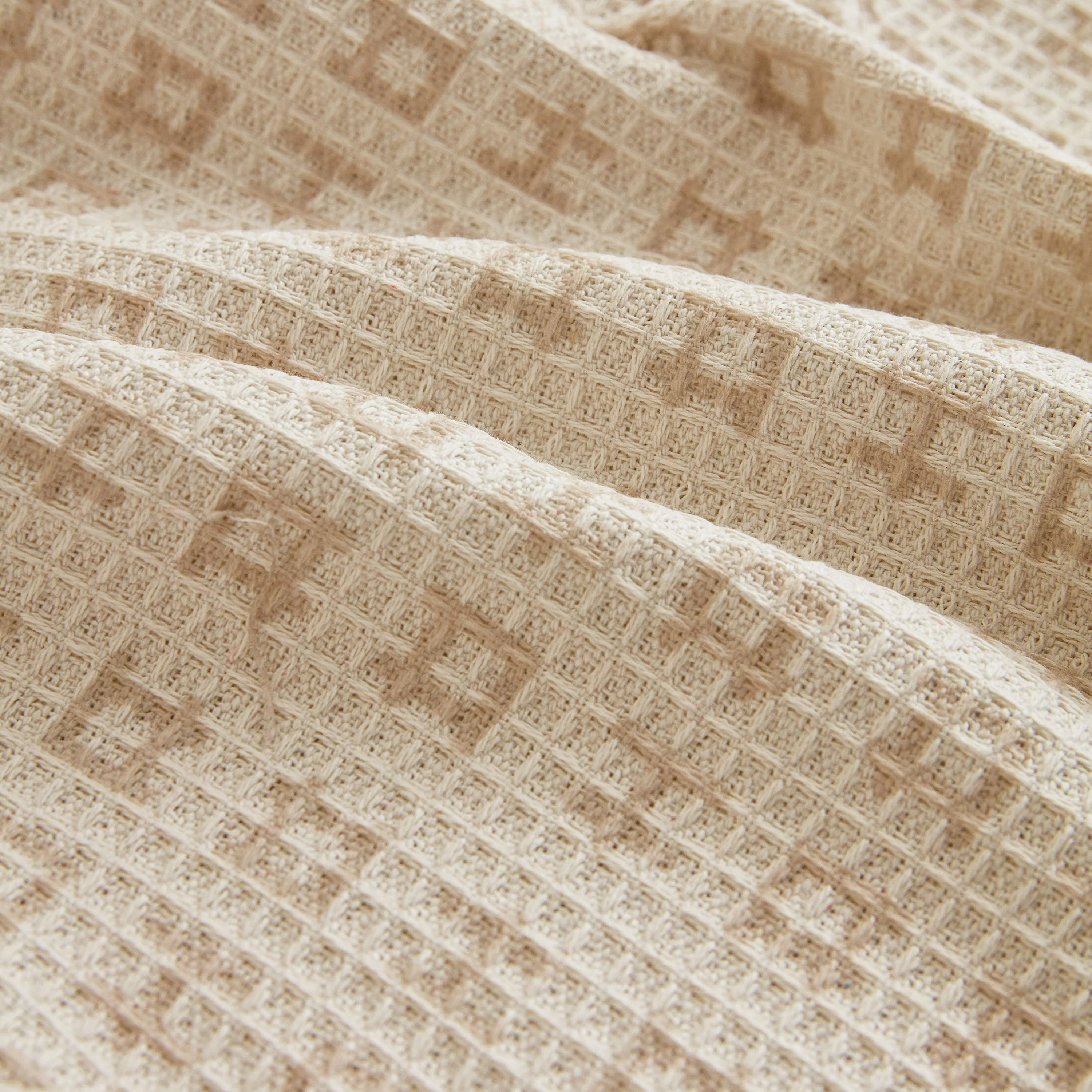 Waffle Lattice Fabric Sofa Cover, Multi-purpose Soft Sofa Throw, Couch Cover Blanket Throws for Couches - Image 6
