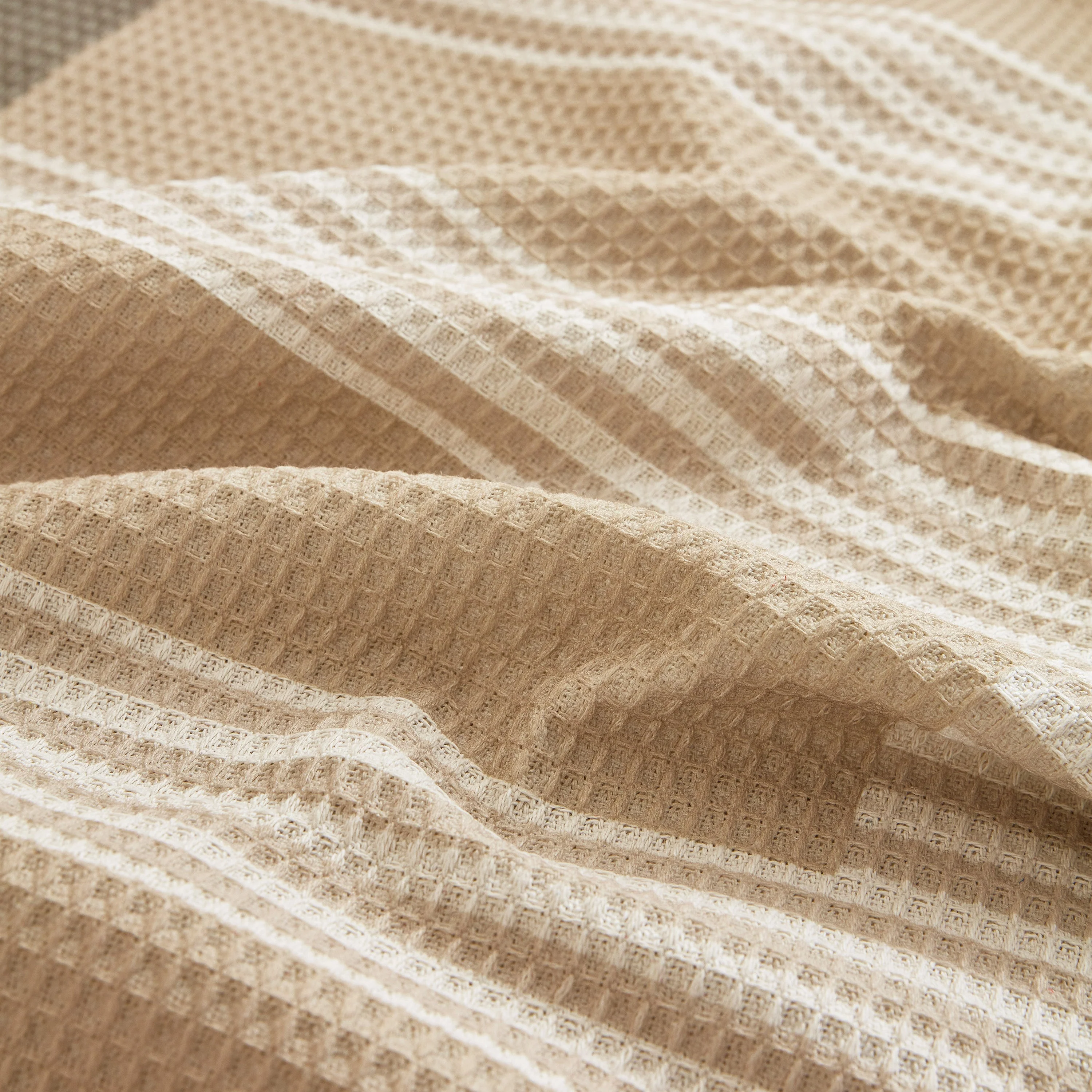Waffle Lattice Fabric Sofa Cover, Multi-purpose Soft Sofa Throw, Couch Cover Blanket Throws for Couches - Image 74