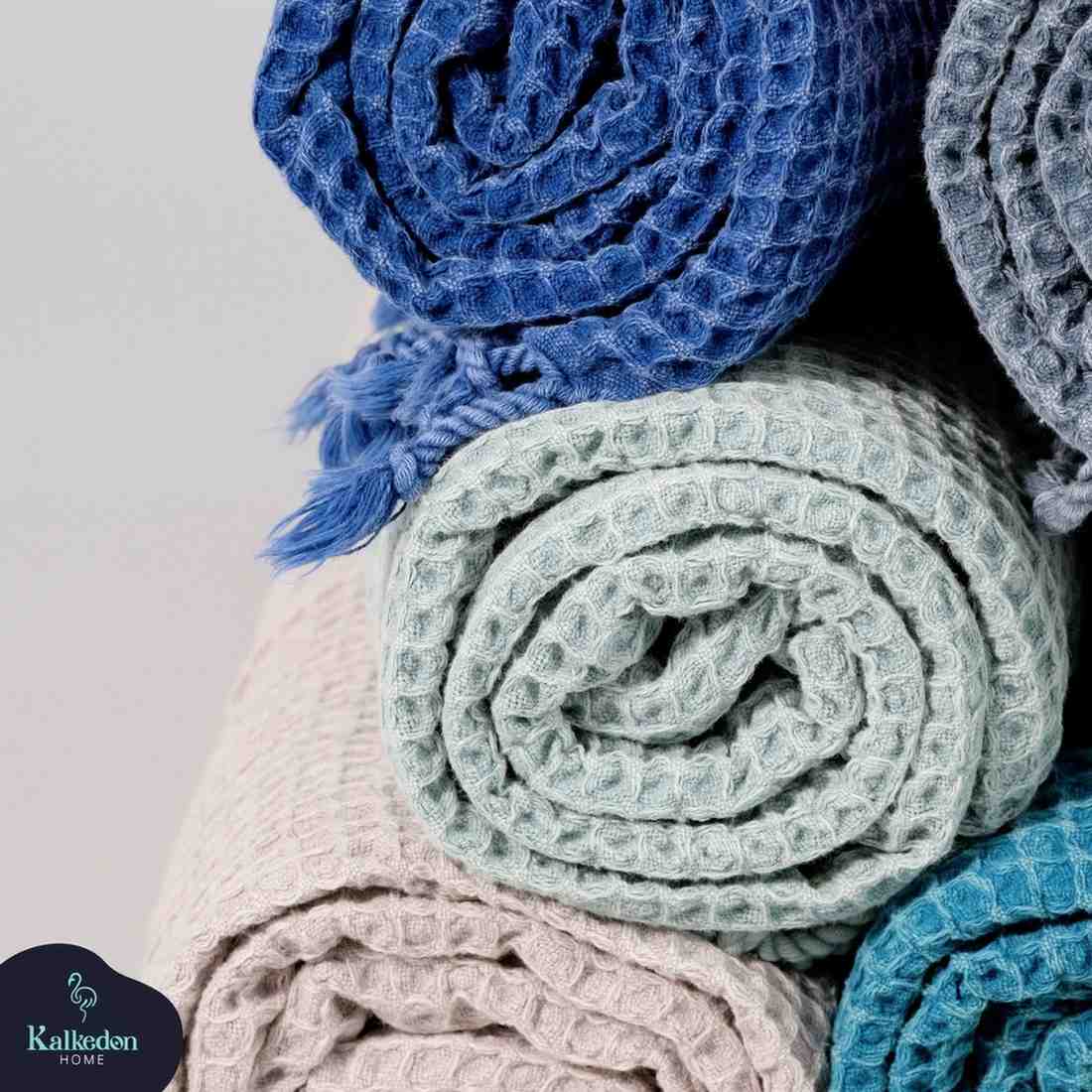 Waffle Turkish Towel - Image 4