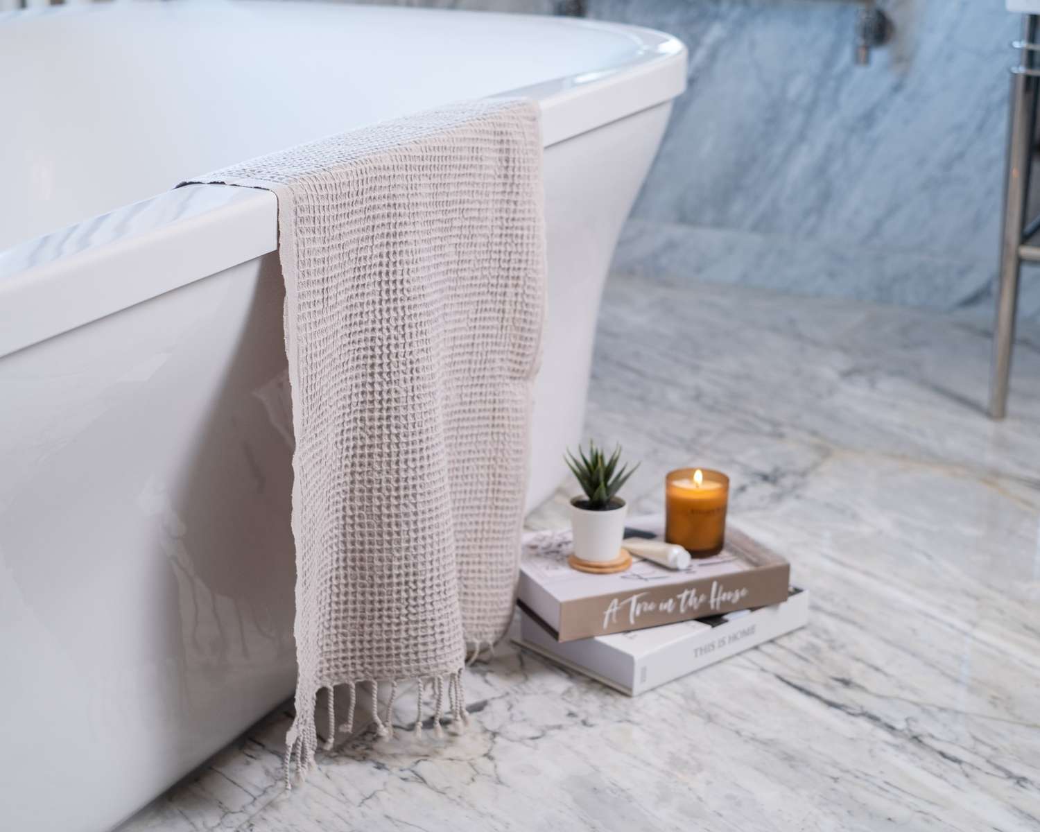 Waffle Turkish Towel - Image 9