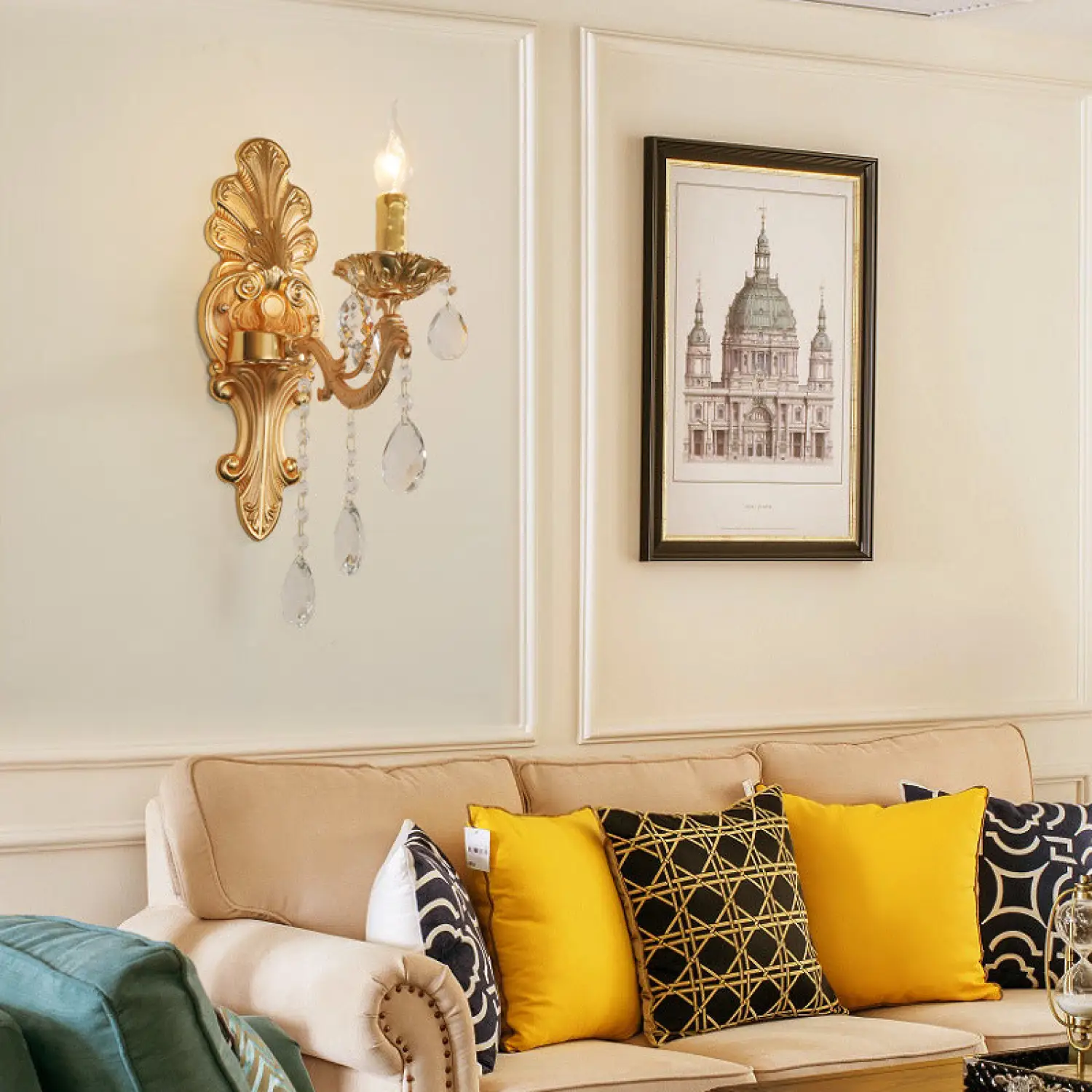 Wall Chandelier with Vintage Design for Elegant and Cozy Ambiance - Image 8